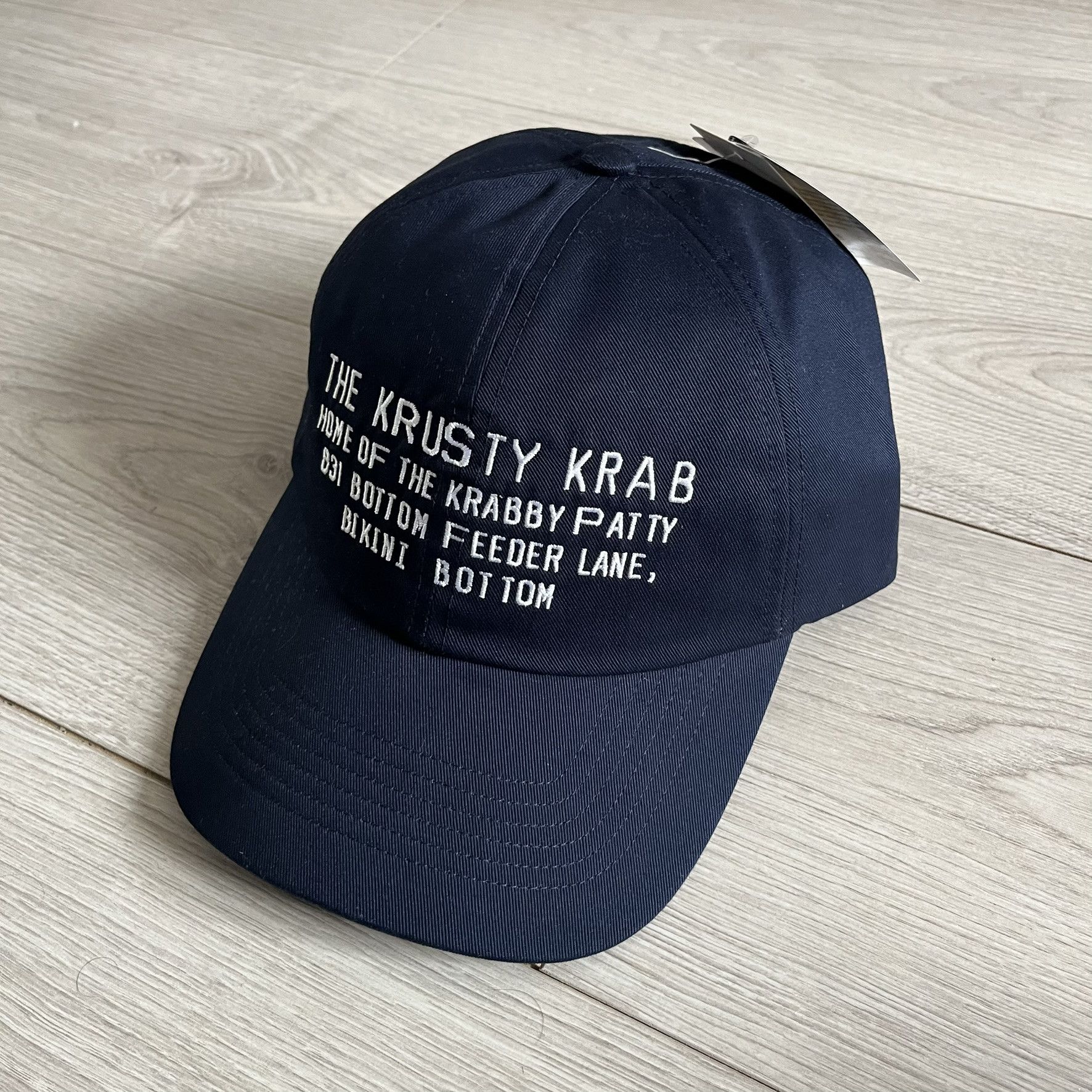 Cactus Plant Flea Market × Uniqlo Uniqlo CPFM Spongebob Navy Cap Size ONE SIZE - 1 Thumbnail