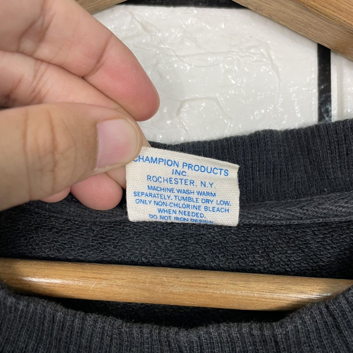 Champion Vintage Champion SRP/315 Black Sweatshirt Size US L / EU 52-54 / 3 - 12 Thumbnail