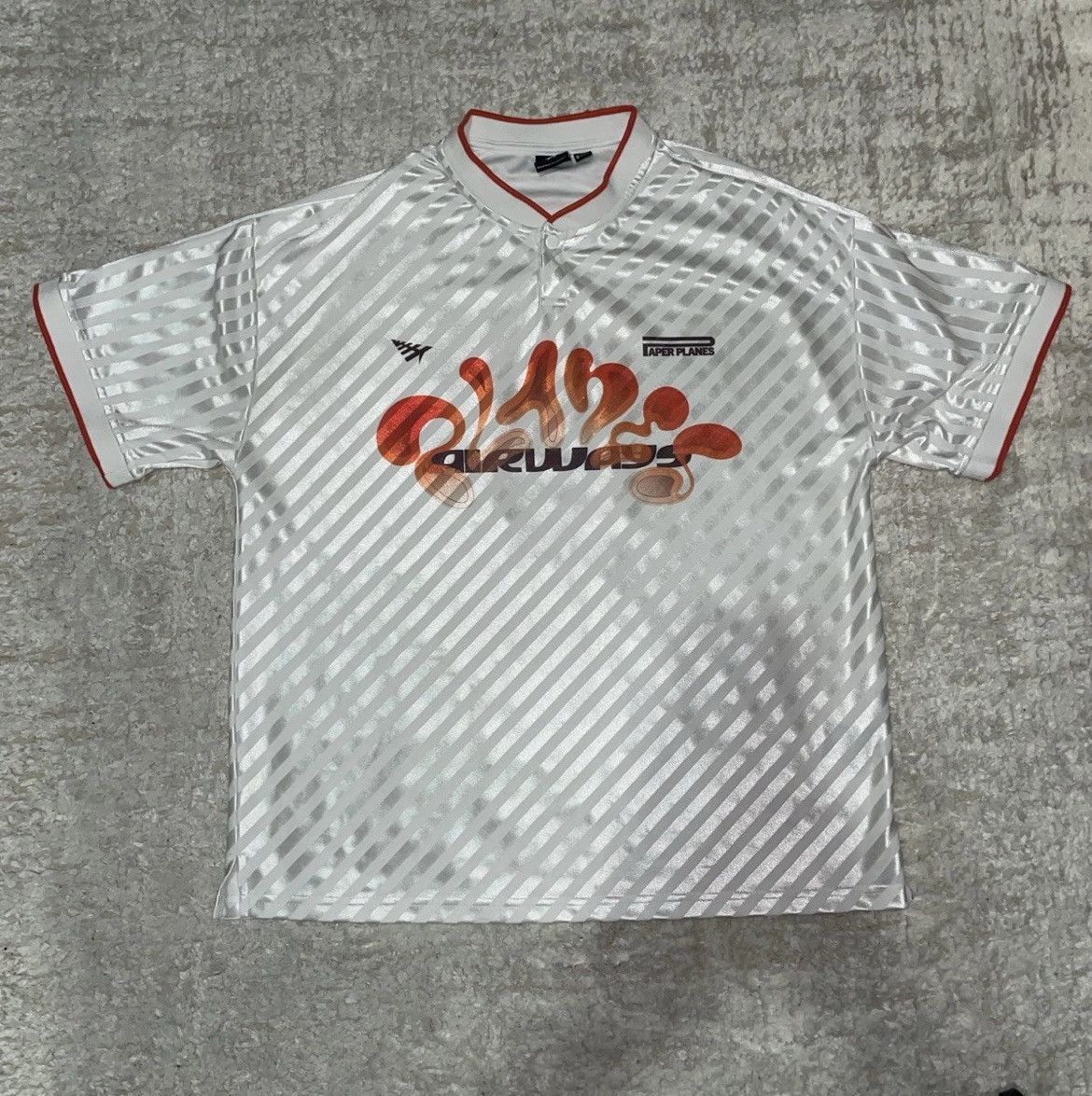 Paper Planes Paper Planes Airways Soccer Jersey Size US S / EU 44-46 / 1 - 1 Thumbnail