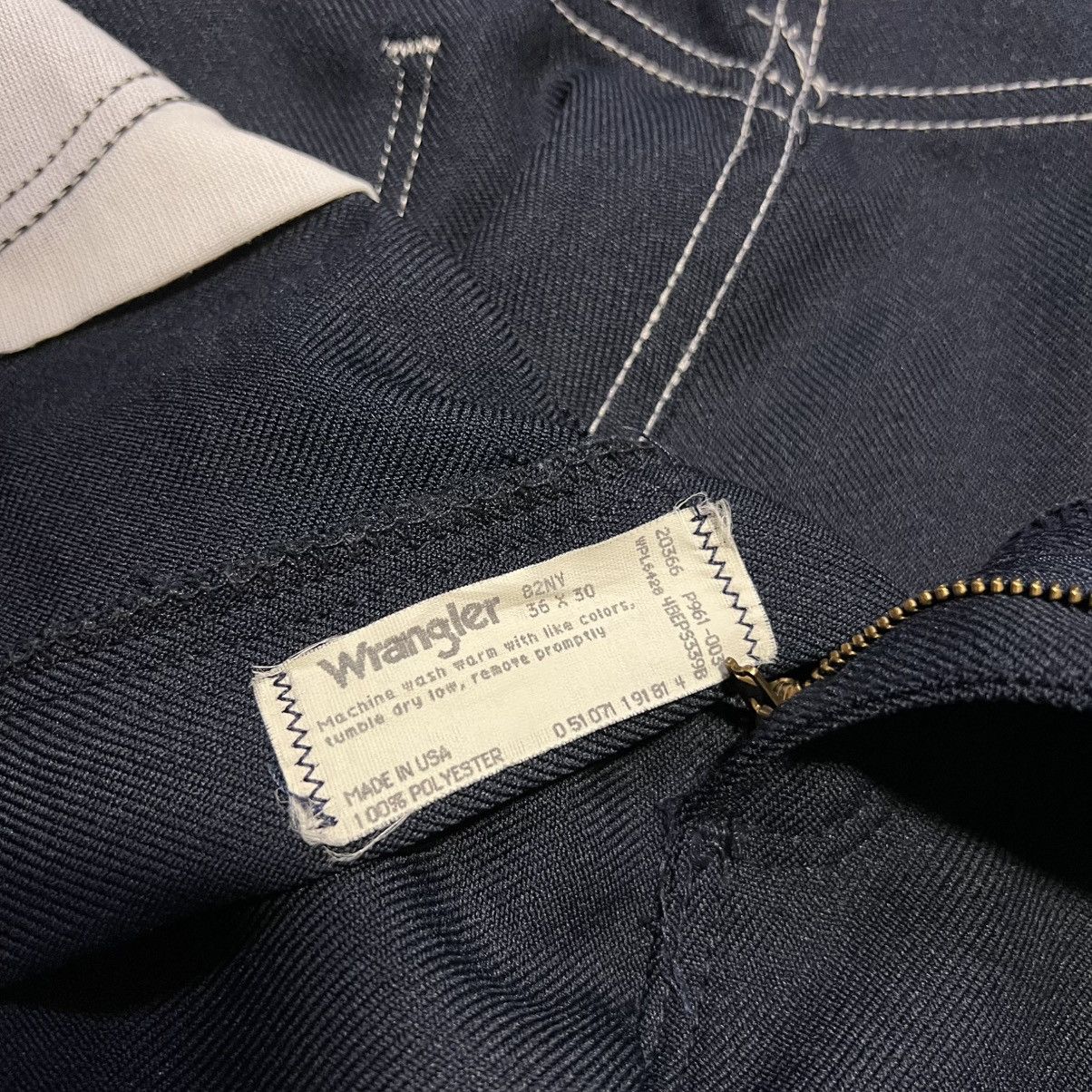 Vintage Vintage 80s Wrangler Flare Bootcut Western Pleated Pants USA Size US 36 / EU 52 - 8 Thumbnail