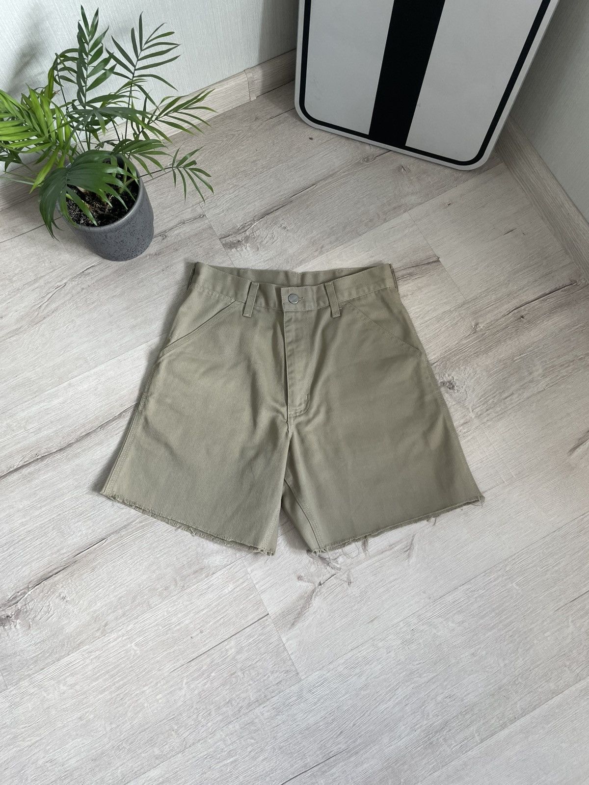 Carhartt × Vintage Vintage Carhartt Simple Bermuda Shorts With Logo Y2k Workwea Size 27" / US 4 / IT 40 - 2 Thumbnail