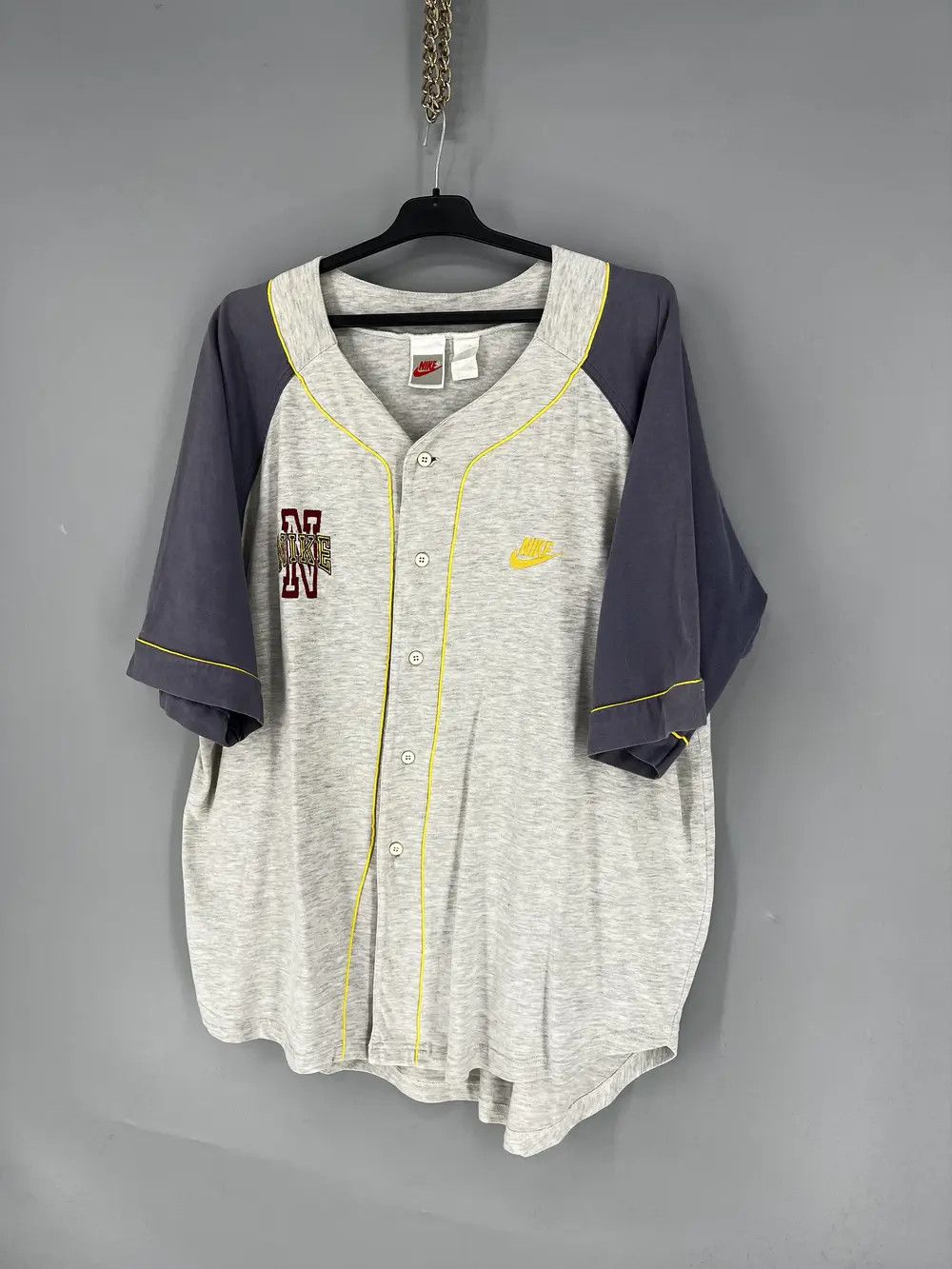 Vintage Vintage Y2K Nike 90s Baseball Jersey Size US XXL / EU 58 / 5 - 3 Thumbnail