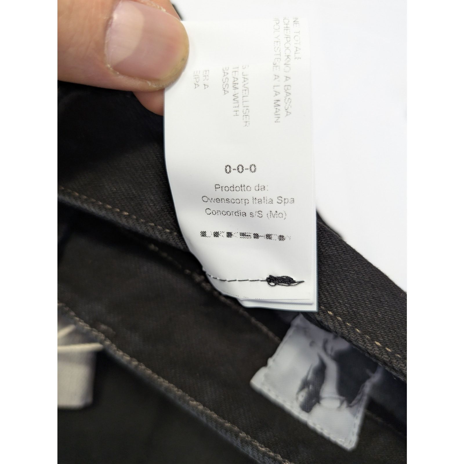 Rick Owens Drkshdw o1rshd1 Geth Jeans in Black/Terra Size US 31 - 20 Thumbnail