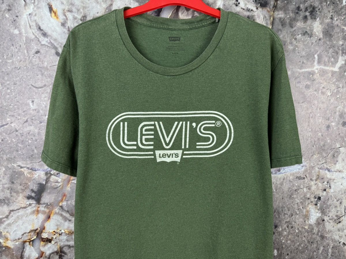 Levi's Men’s Levi’s T-Shirt Green Streetwear Size M Size US M / EU 48-50 / 2 - 3 Thumbnail