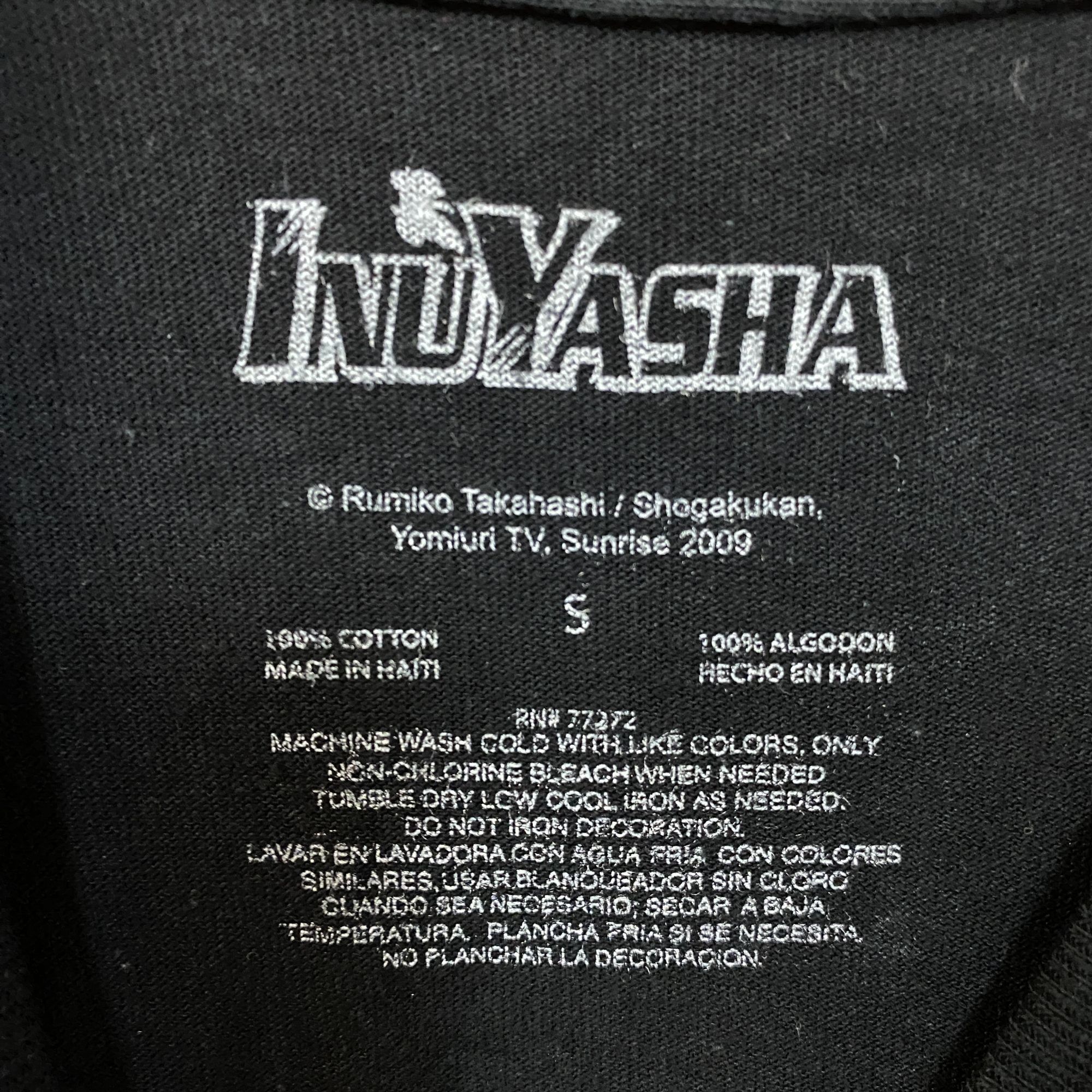 Other Inuyasha Anime Graphic T-Shirt Small Size US S / EU 44-46 / 1 - 4 Thumbnail