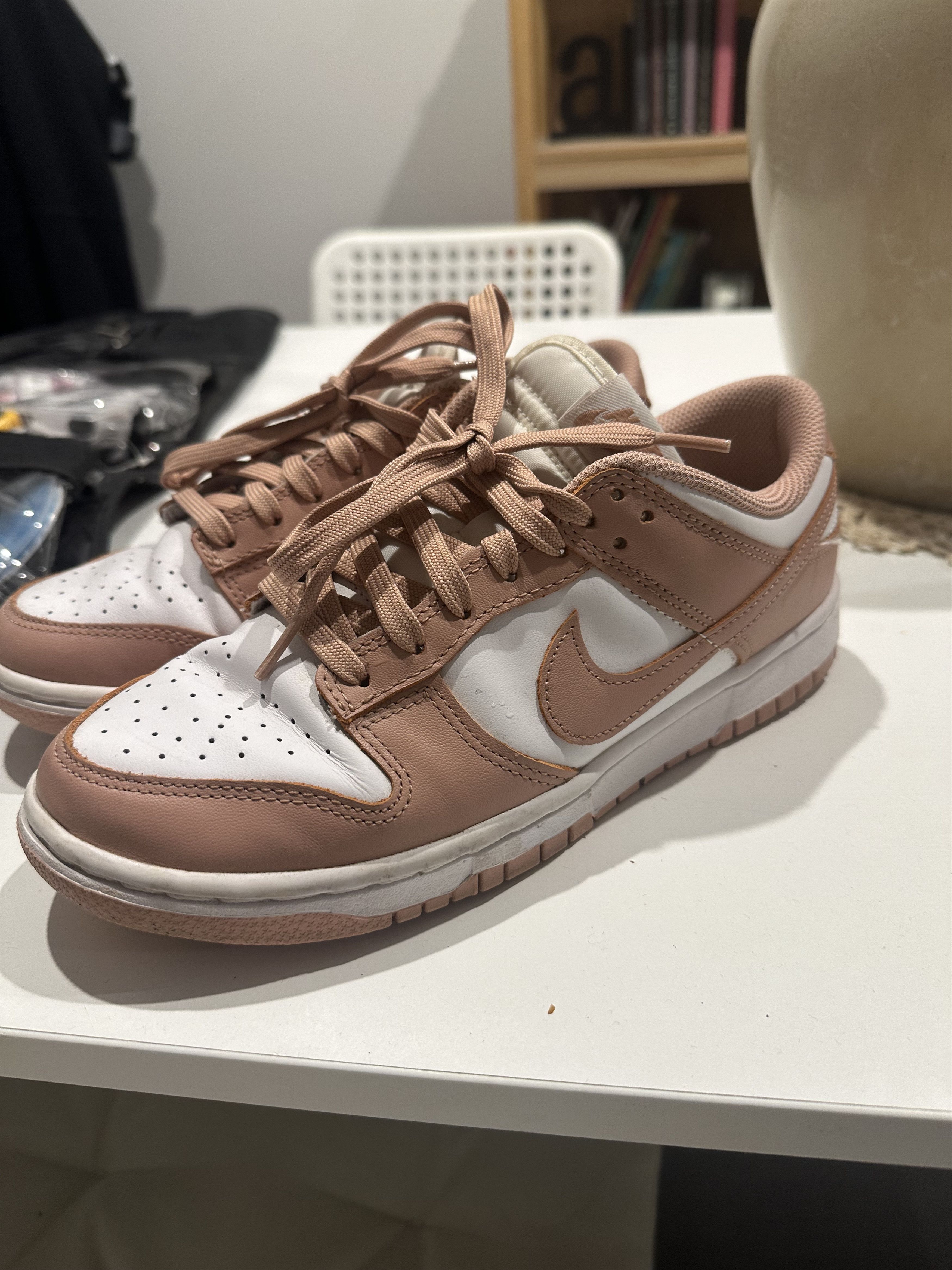 Nike Nike Dunk Low Womens "Rose Whisper" Size US 8 / IT 38 - 1 Thumbnail