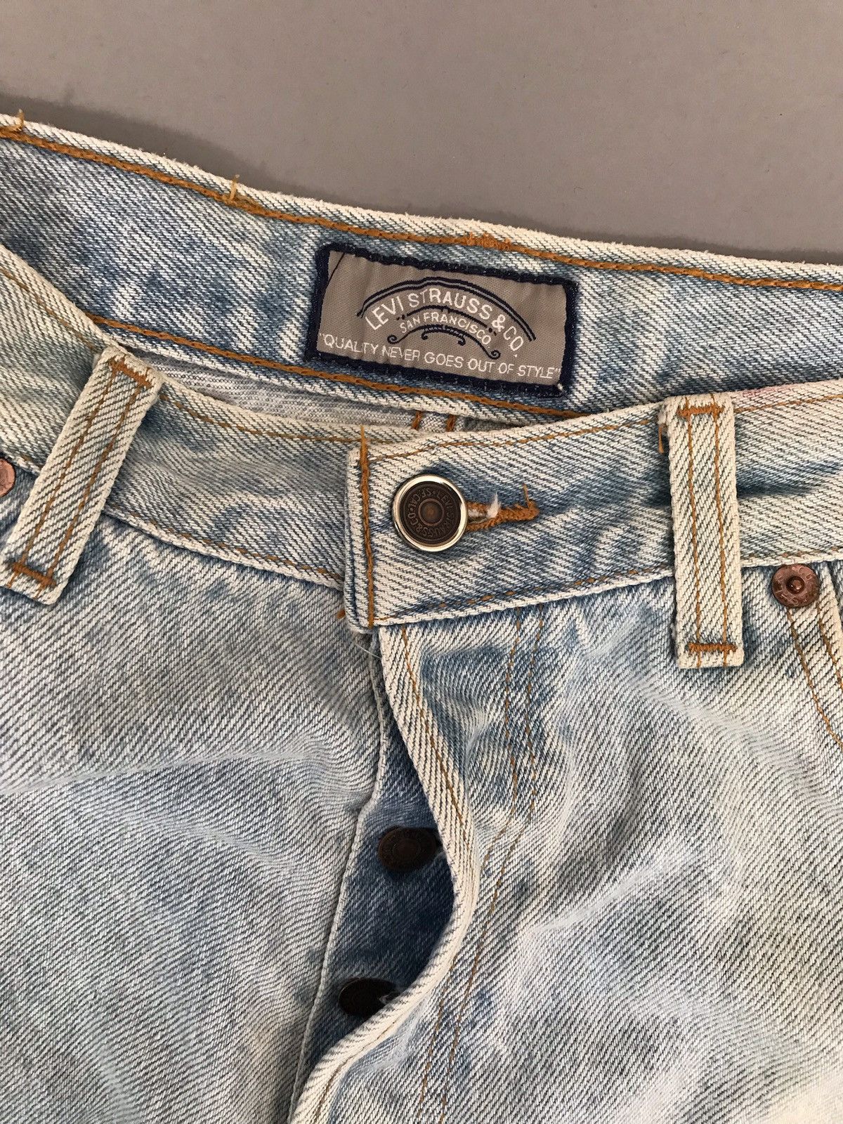 Levi's × Vintage Vintage Levi’s silver tab denim Size US 30 / EU 46 - 4 Thumbnail