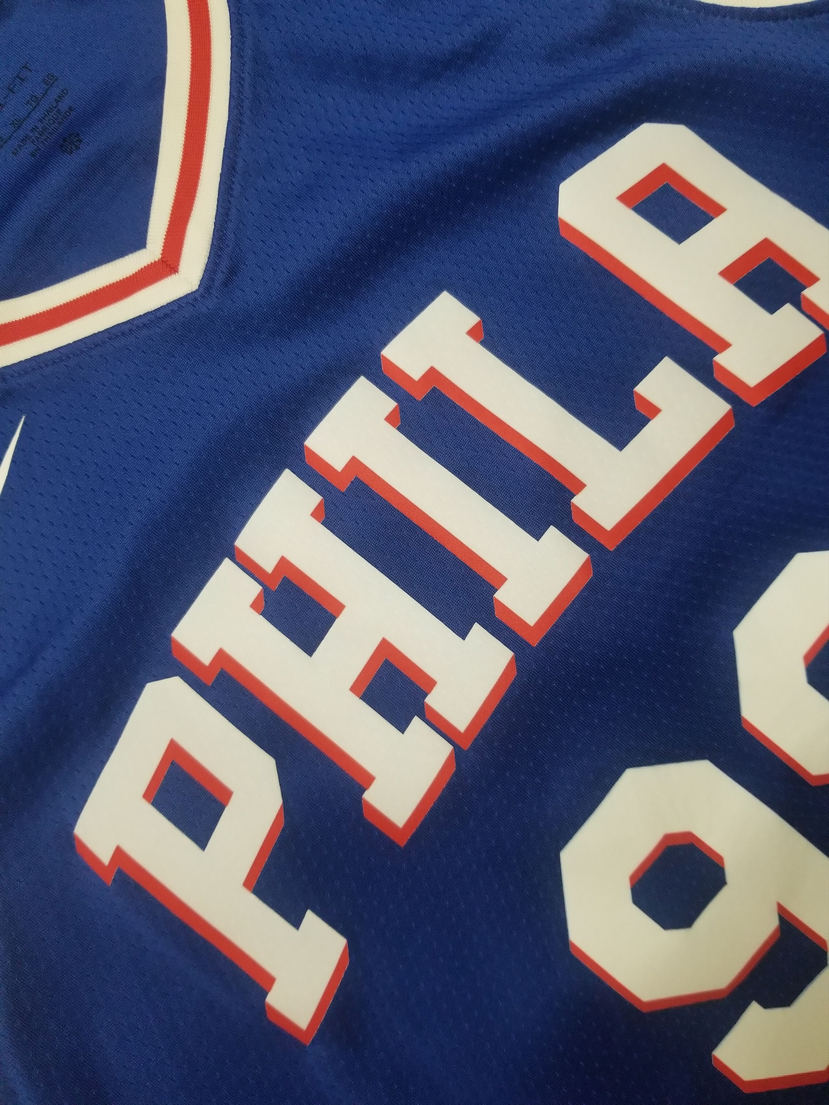Nike Philadelphia 76ers Icon Edition #99 Catmeister Jersey Size US XL / EU 56 / 4 - 14 Thumbnail