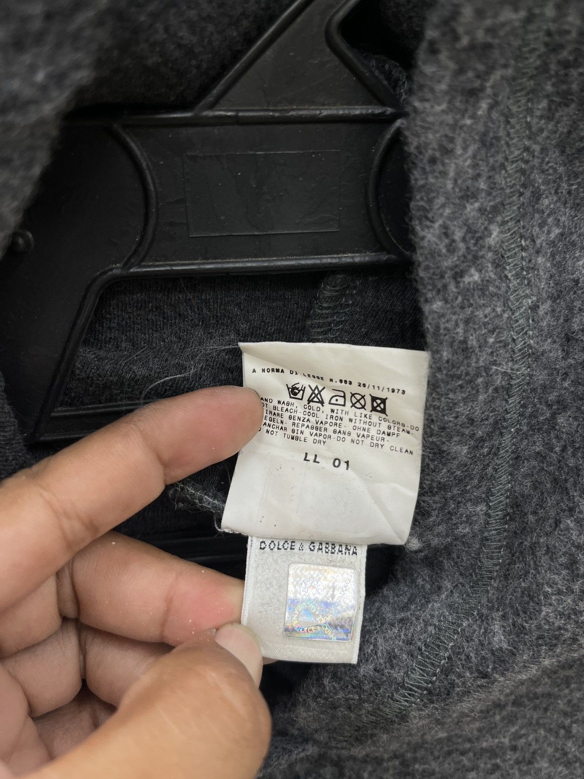 Dolce & Gabbana 🔥🔥🔥STEALS DOLCE & GABBANA REFLECTIVE HOODIE SWEATSHIRT Size XS / US 0-2 / IT 36-38 - 17 Thumbnail