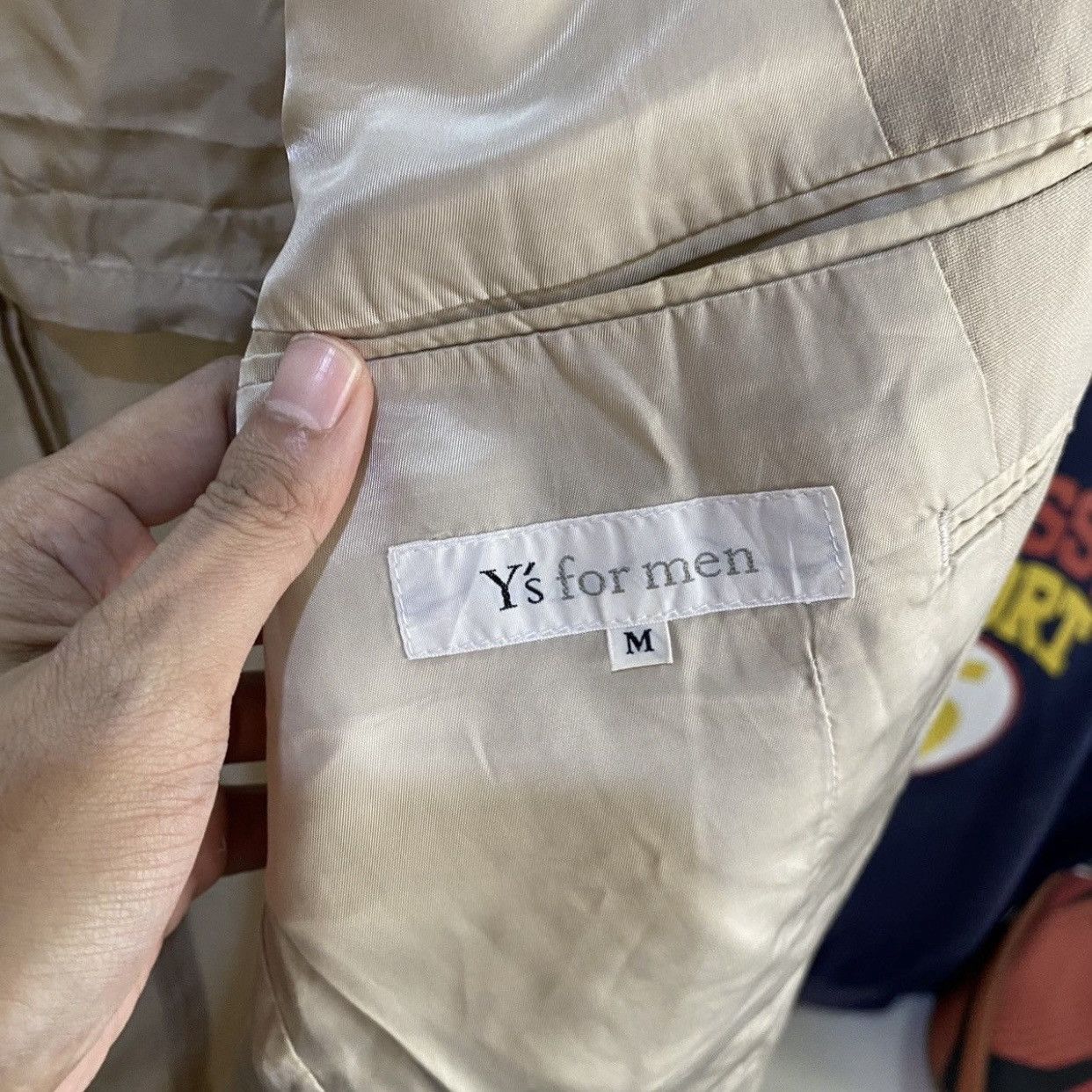 Yohji Yamamoto Yohji Yamamoto Y's For Men Ivory 2-Button Tailored Archive Size US M / EU 48-50 / 2 - 11 Thumbnail