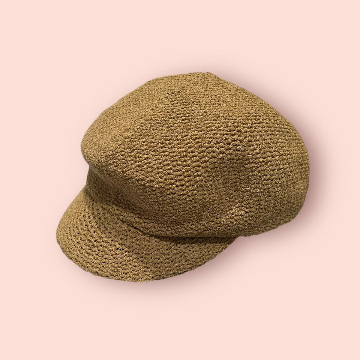 Japanese Brand × Vintage VINTAGE BACK NUMBER CROCHET GATSBY / NEWSBOY / FIDDLE HAT Size ONE SIZE - 3 Thumbnail