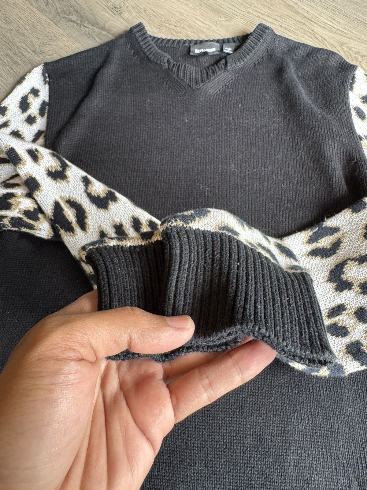 Just Cavalli JUST CAVALLI LEOPARD MOTIF KNITWEAR Size US M / EU 48-50 / 2 - 3 Thumbnail
