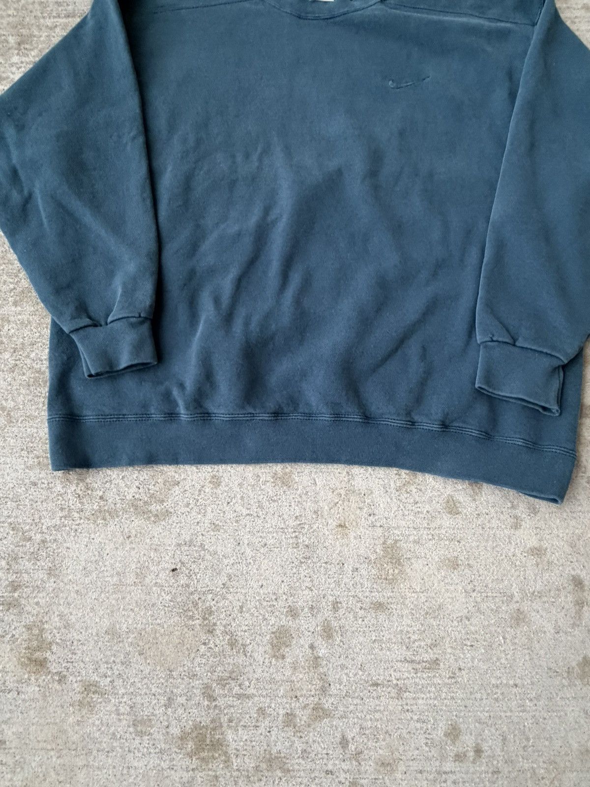 Nike 90s Nike made in USA Teal Crewneck Sweatshirt Size US L / EU 52-54 / 3 - 4 Thumbnail