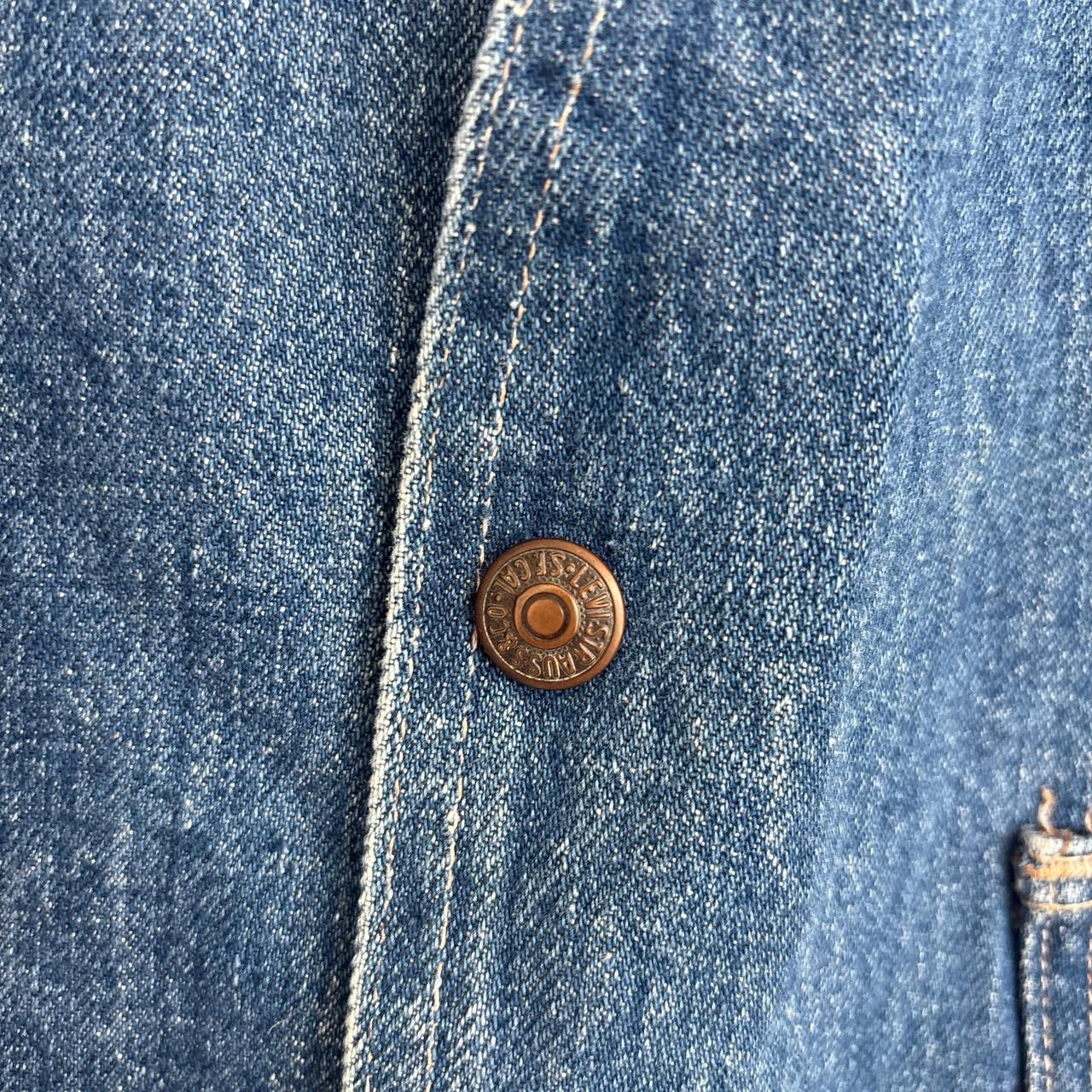 Levi's Vintage Clothing True Vintage 70s Denim Levi’s Vest Western Orange Tab Medium Size M / US 6-8 / IT 42-44 - 4 Thumbnail