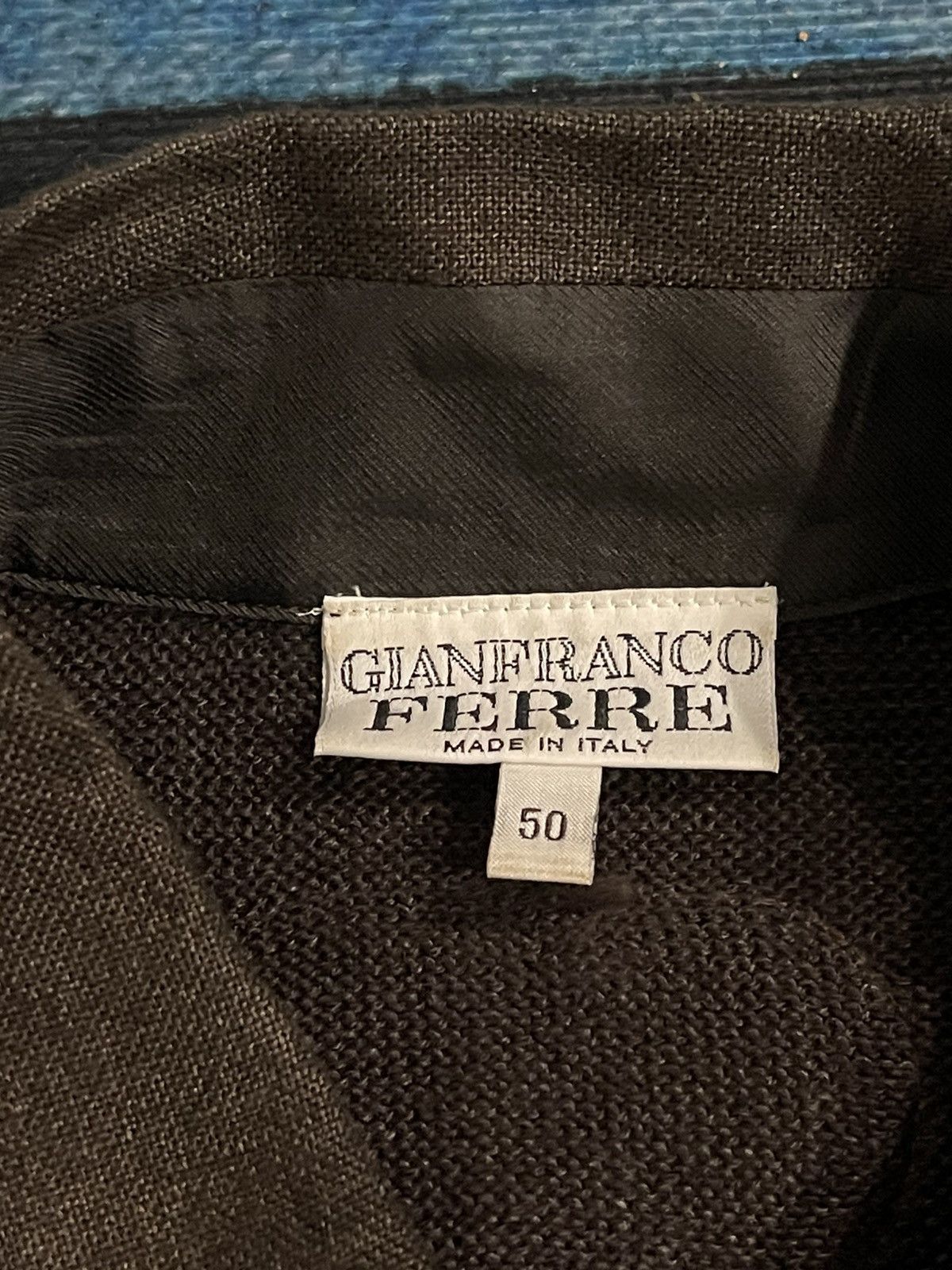 Gianfranco Ferre Gianfranco Ferre Button Up Linen Shirt Size US XL / EU 56 / 4 - 14 Thumbnail