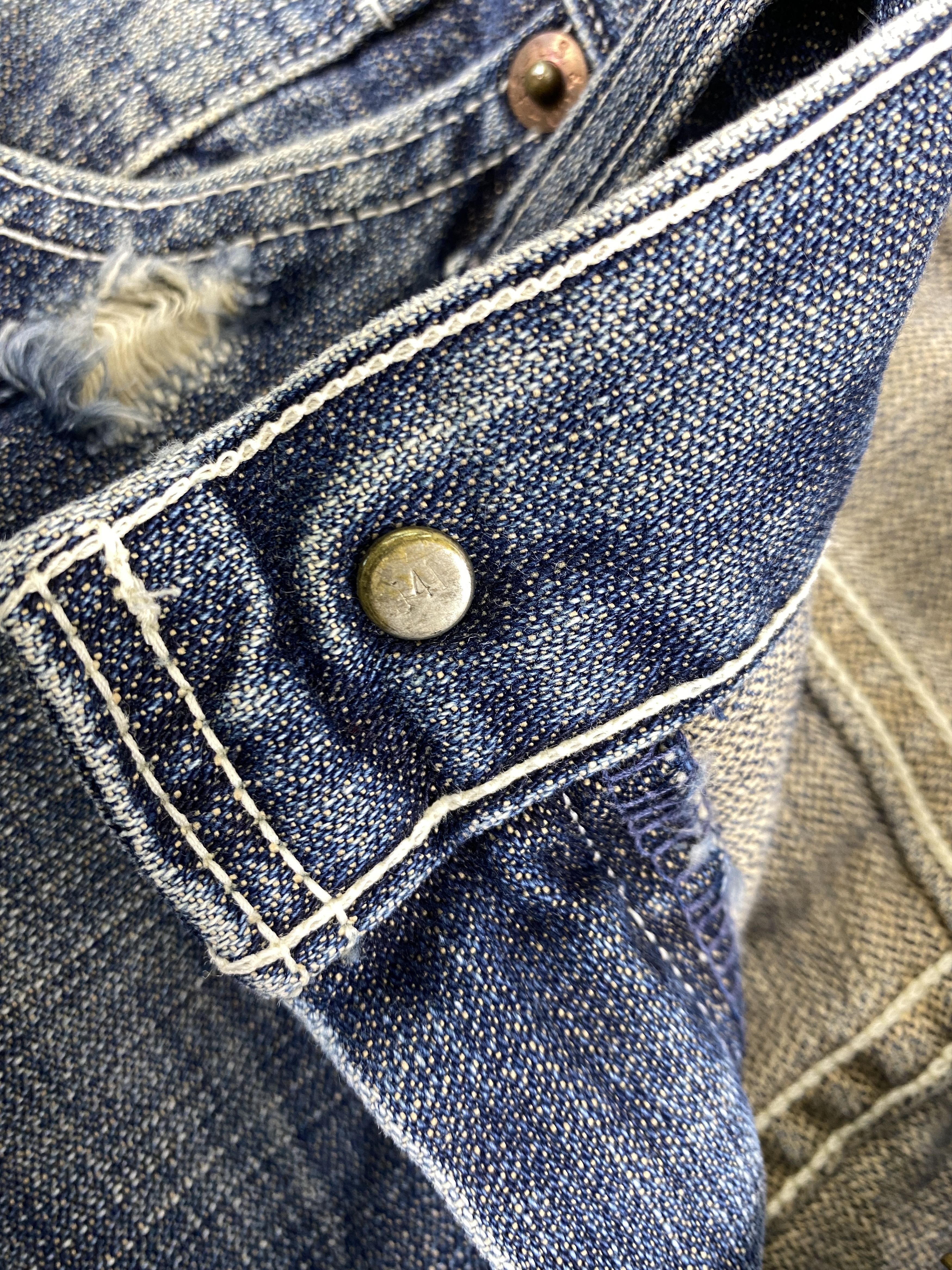 Levi's Faded Blue Vintage Levi's 503 Jeans 33x27 Denim -SJ167 Size US 33 - 7 Thumbnail
