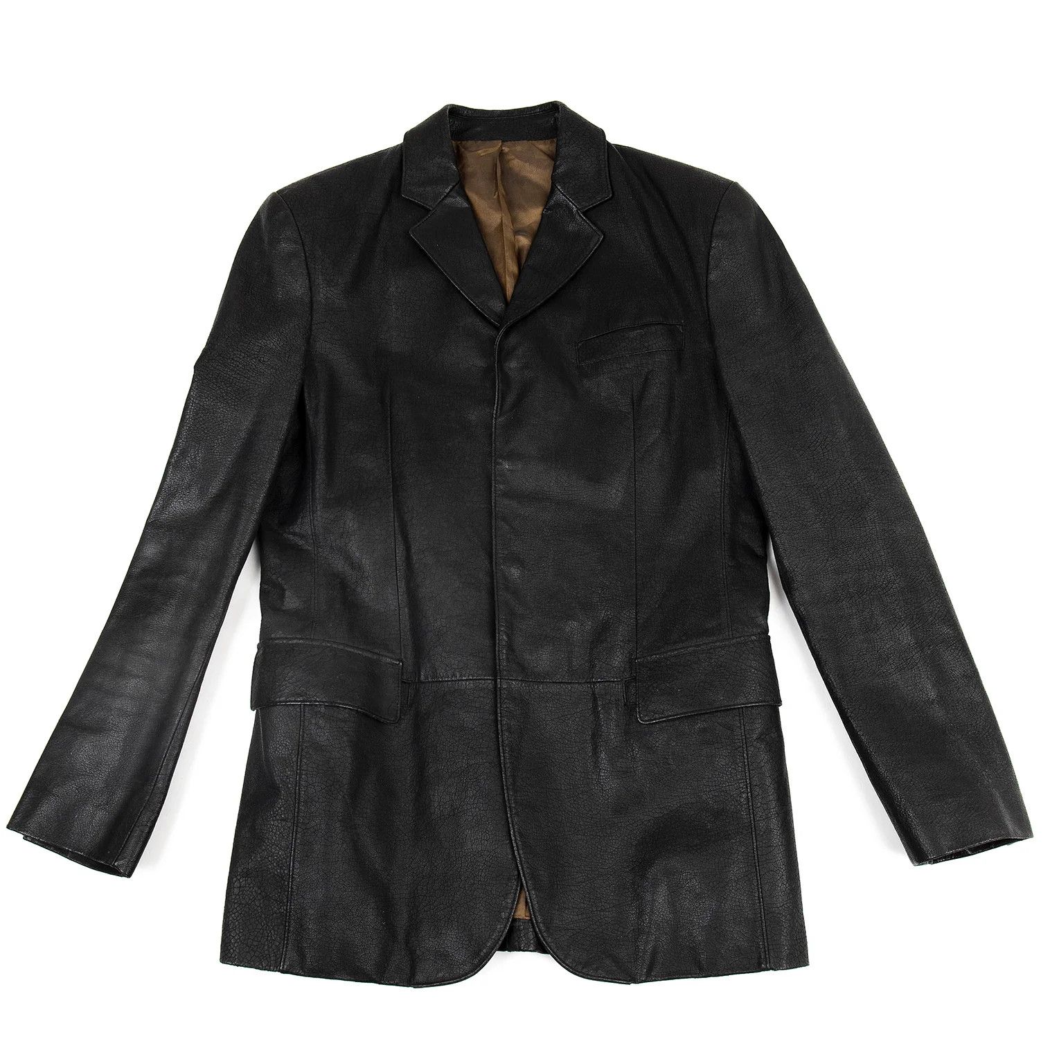 Jean Paul Gaultier Leather Jacket in Black Size 50 Size US M / EU 48-50 / 2 - 1 Thumbnail