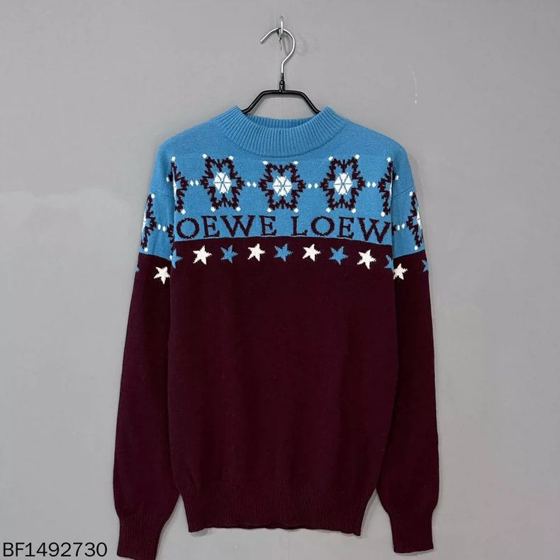 Loewe LOEWE Snowflake logo pure wool sweater Size S / US 4 / IT 40 - 3 Thumbnail