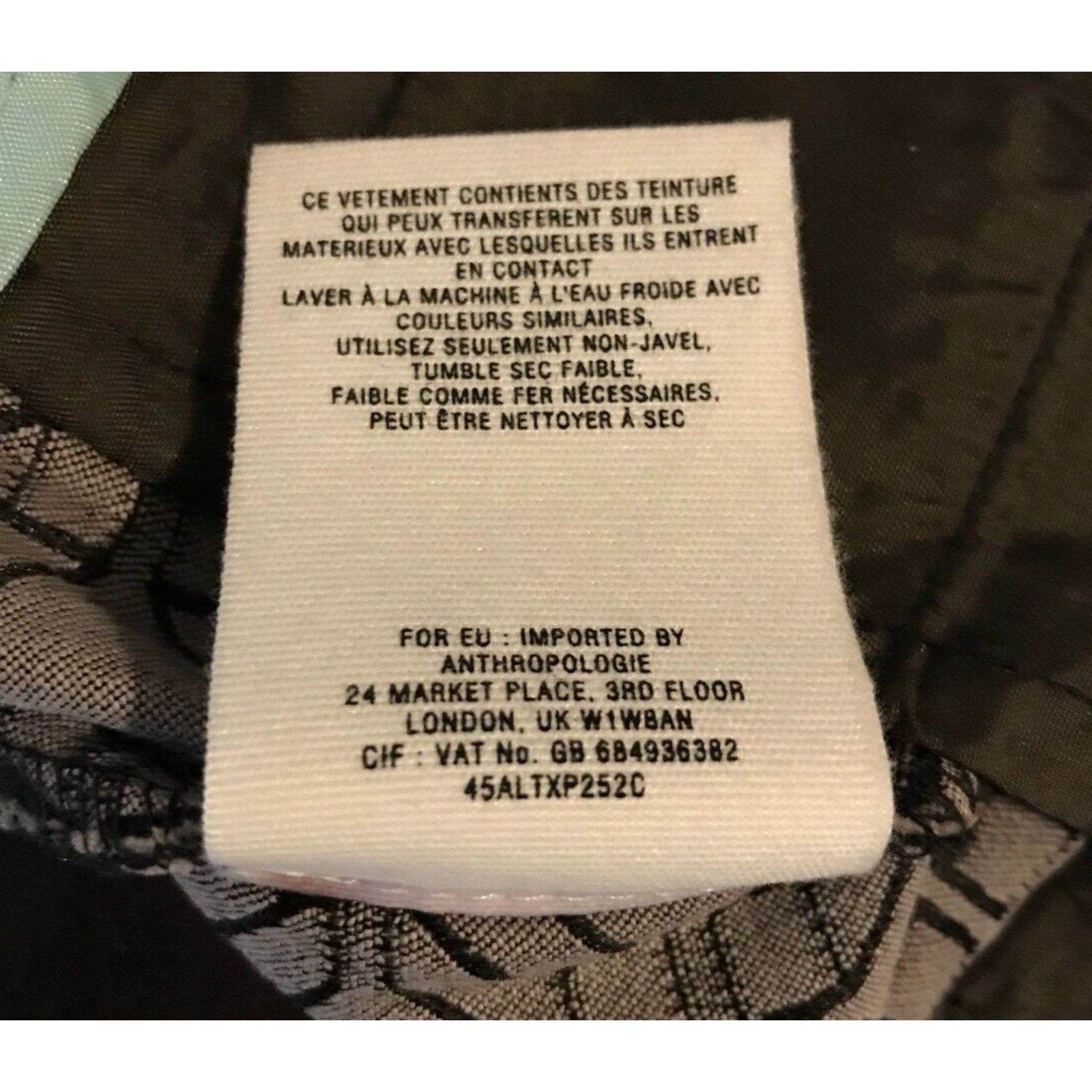 Anthropologie Anthropologie Cartonnier Charlie Black/Beige Ankle Pants Size 27" / US 4 / IT 40 - 12 Thumbnail