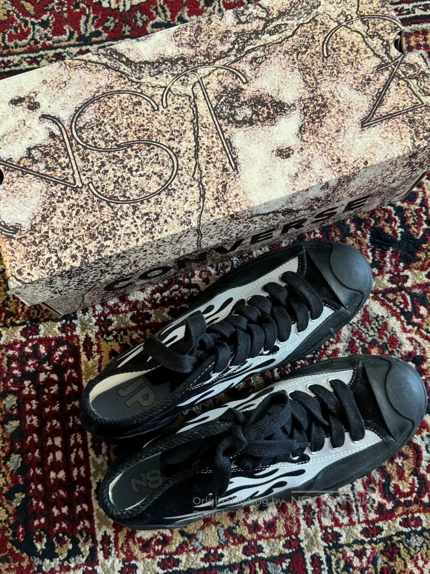 A$AP Nast A$AP Nast x Converse Jack Purcell Chukka Mid. Size US 10 / EU 43 - 5 Thumbnail