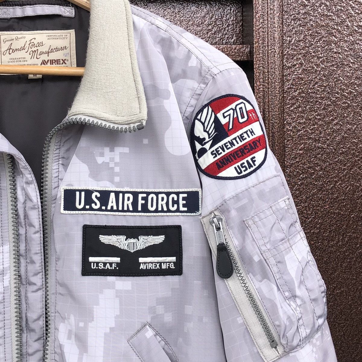 Avirex Avirex USAF Ma-1 Camo Bomber Jacket Size US M / EU 48-50 / 2 - 6 Thumbnail