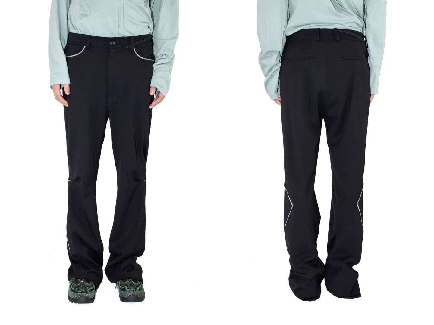 Kiko Kostadinov Kiko Kostadinov OHNE K-DART TROUSER AW24 Knee Pleat Size US 32 / EU 48 - 6 Thumbnail