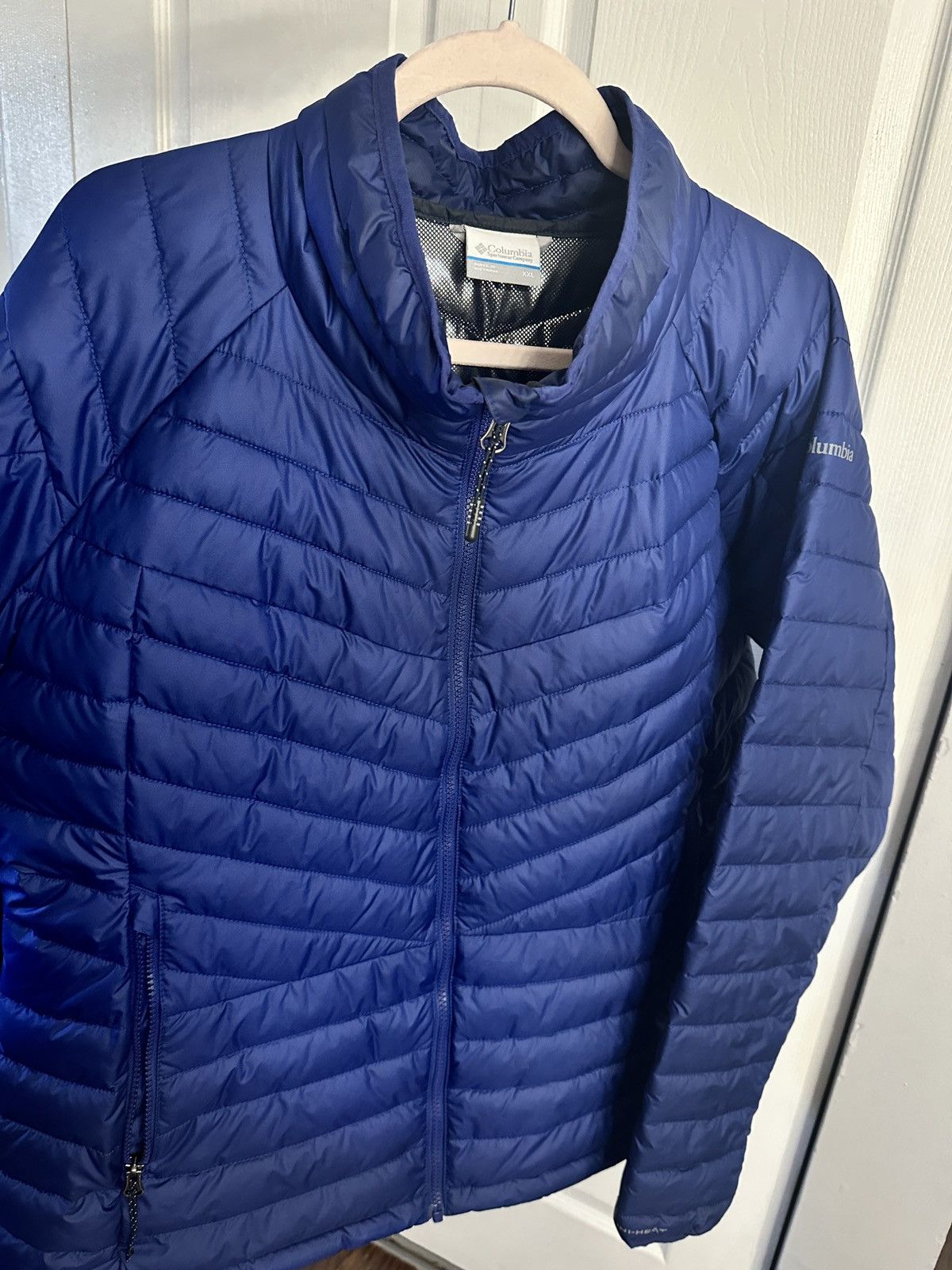 Columbia Navy quilted jacket Size XXL / US 16-18 / IT 52-54 - 2 Thumbnail