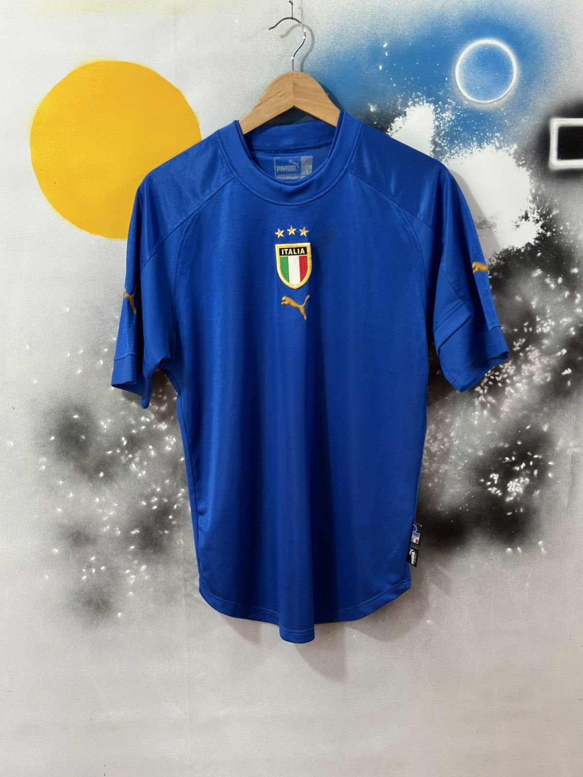 Puma 🩸RARE🩸 Italy Vintage Jersey Puma 2004/2006 Size US M / EU 48-50 / 2 - 1 Thumbnail