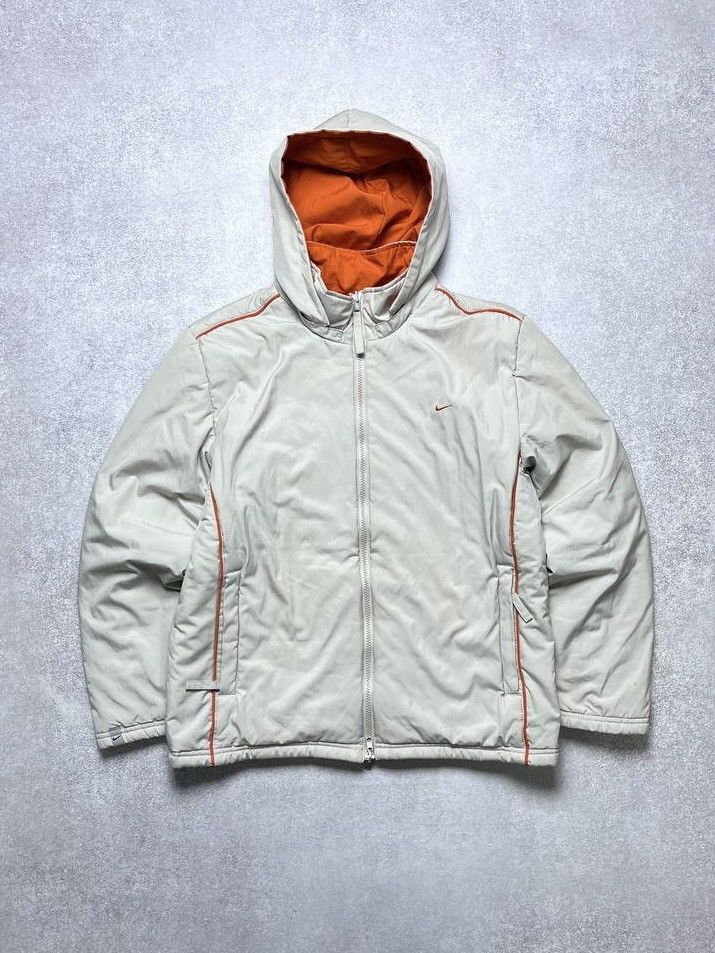 Nike Vintage Nike Swoosh Down Winter Puffer Jacket L Size US L / EU 52-54 / 3 - 1 Thumbnail