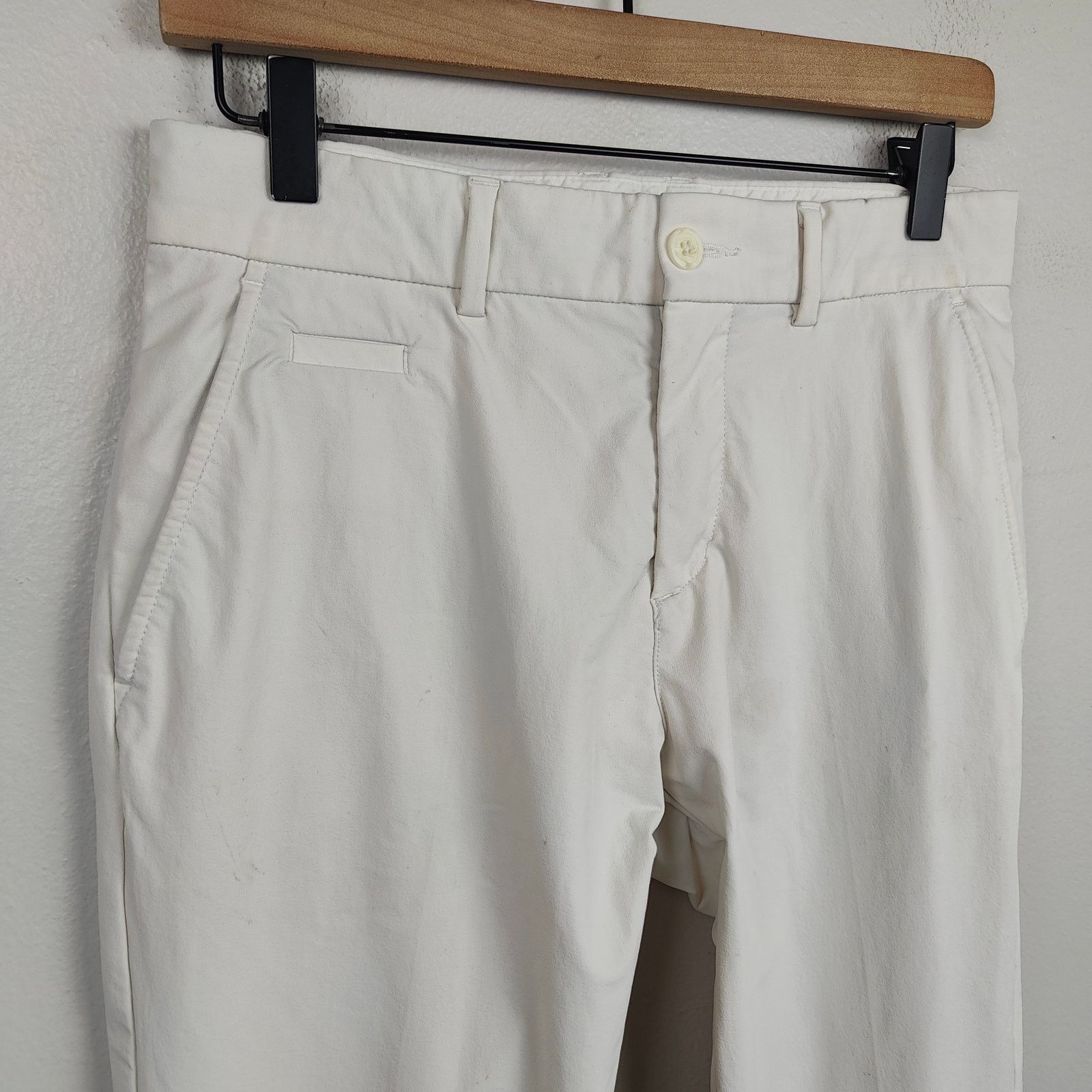 KJUS Kjus Ike Pants Mens 30x32 Tailored Tit White Stretch Golf Size US 30 / EU 46 - 2 Thumbnail