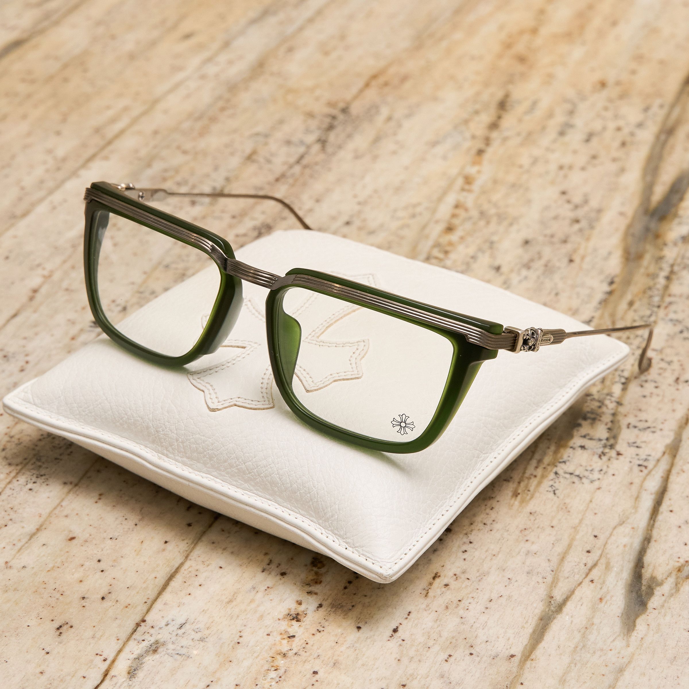 Chrome Hearts CHROME HEARTS TRYDIXAGAIN Matte Dark Olive / Antique Silver Size ONE SIZE - 2 Thumbnail