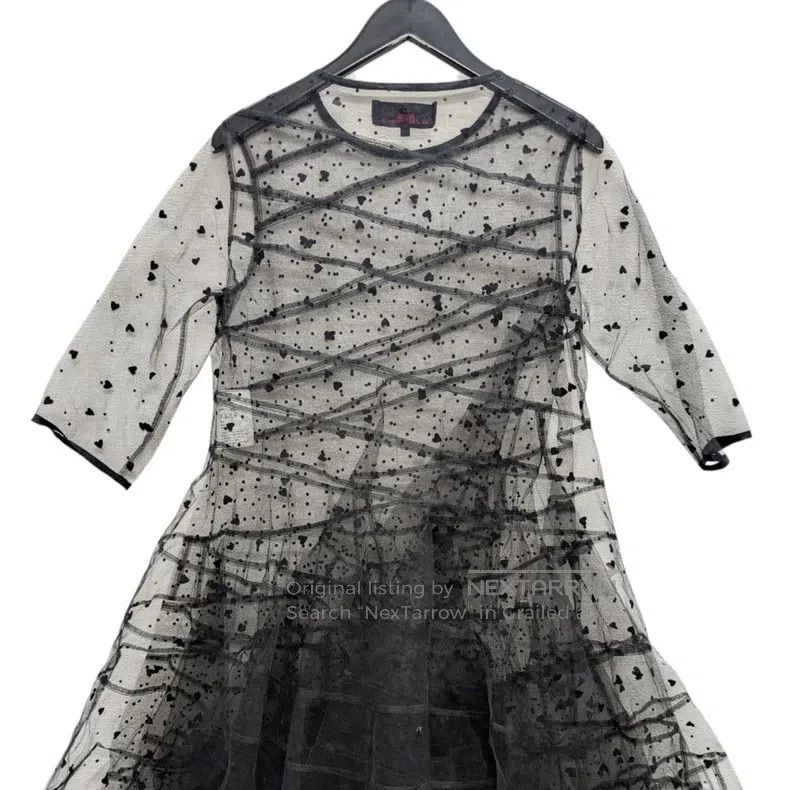 Comme des Garcons Comme Des Garcons Sheer heart-shaped dress Size M / US 6-8 / IT 42-44 - 4 Thumbnail