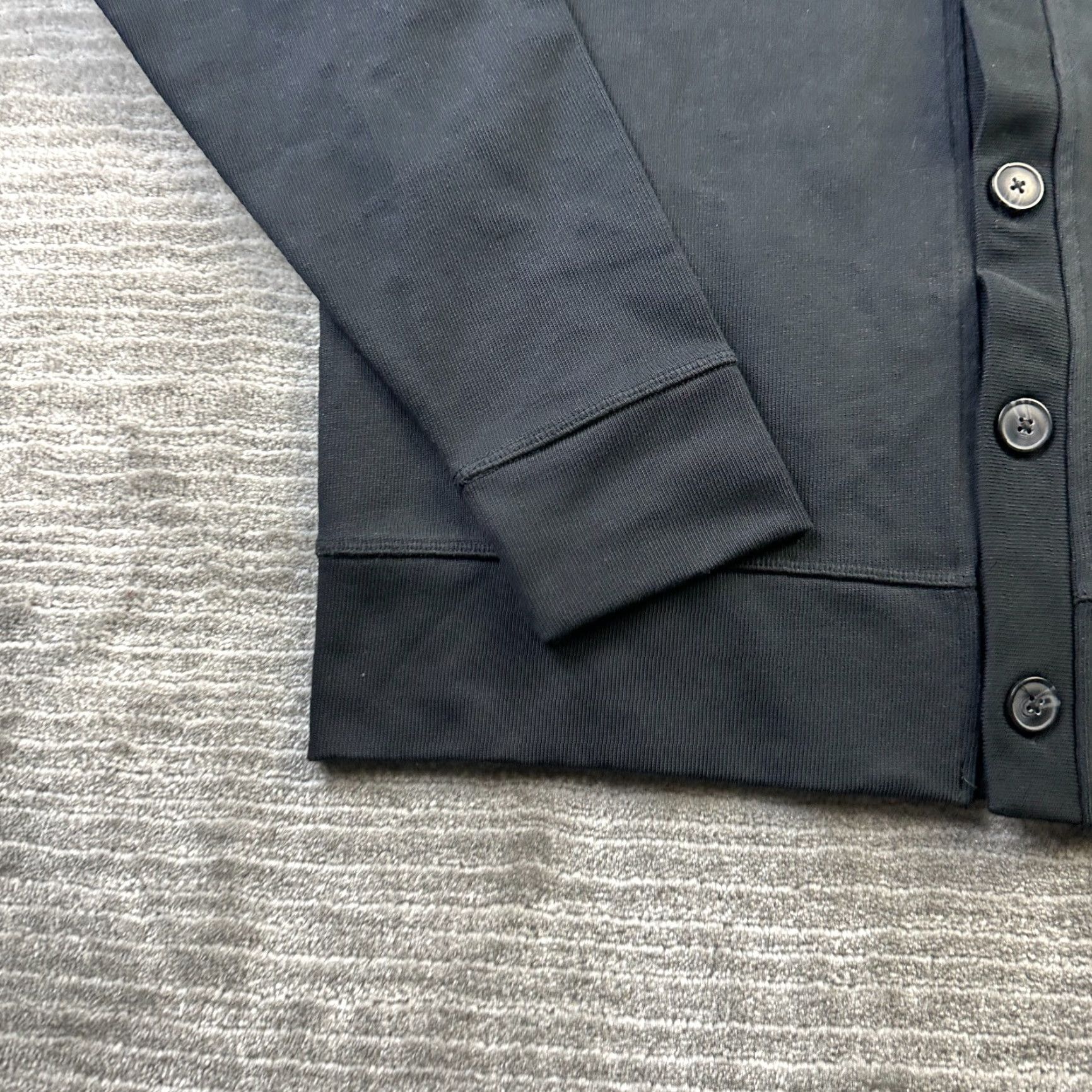Nike Nike Sweater Mens Medium Black Club Knit Fairway Button Up Pockets Cardigan Size US M / EU 48-50 / 2 - 6 Thumbnail