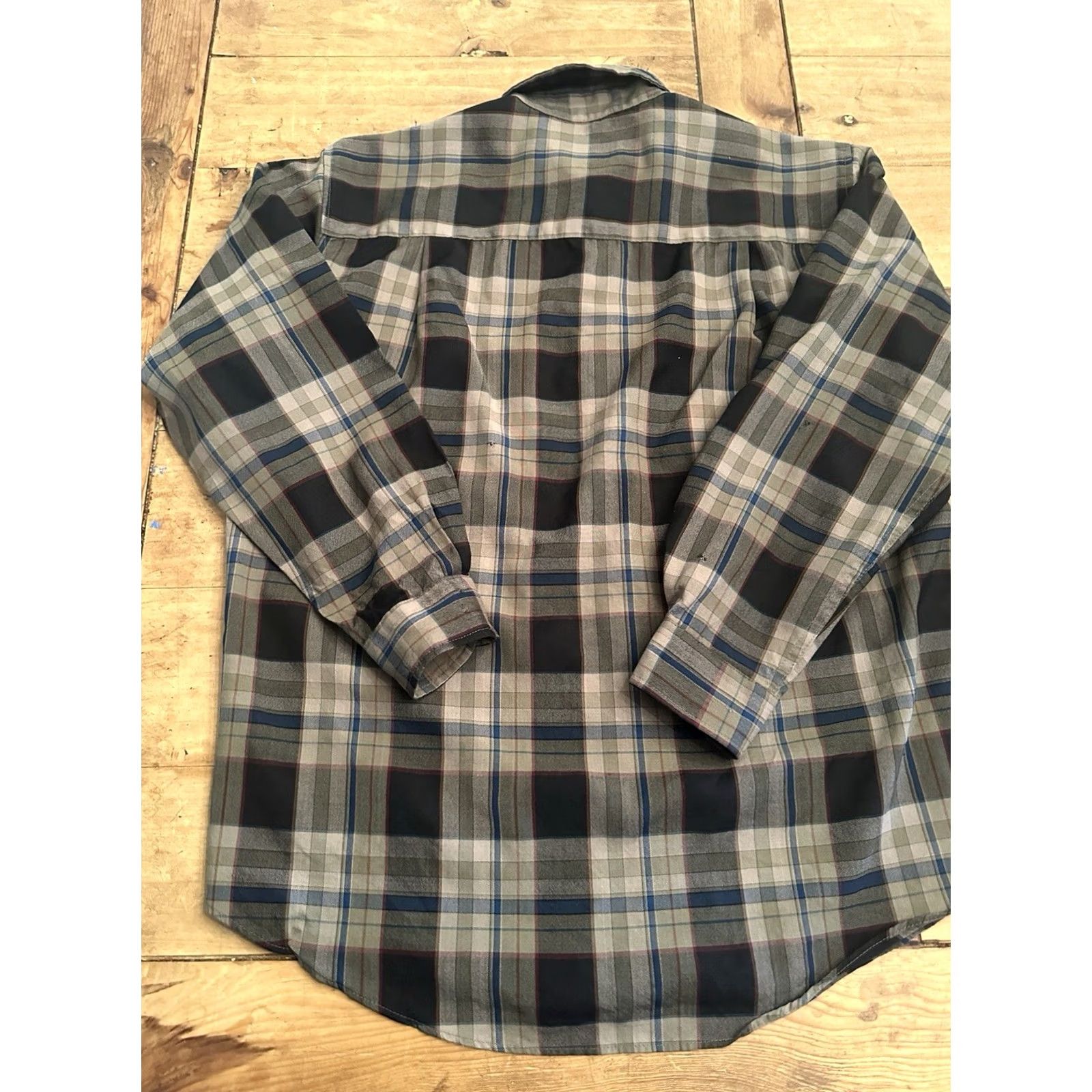 Pendleton Pendleton Shirt L Long Sleeve Wool Plaid Beige Button-Up Mens OR Adults Mens Size US L / EU 52-54 / 3 - 4 Thumbnail