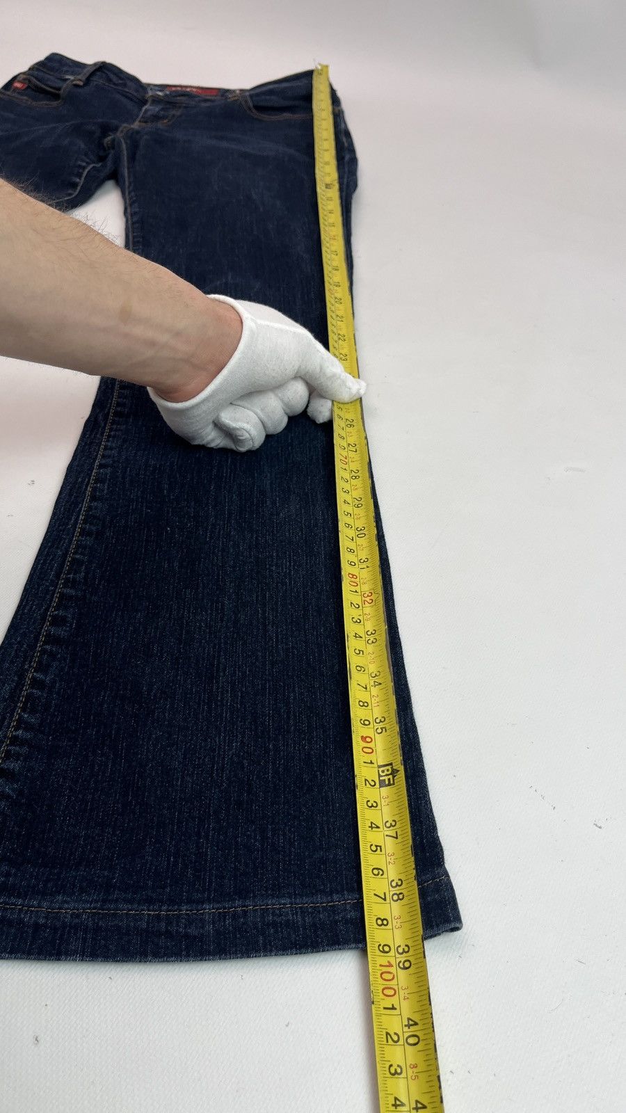 Miss Sixty Vintage Miss Sixty Ultra Low Waist Jeans Boot Cut 29x30 Size 29" - 10 Thumbnail