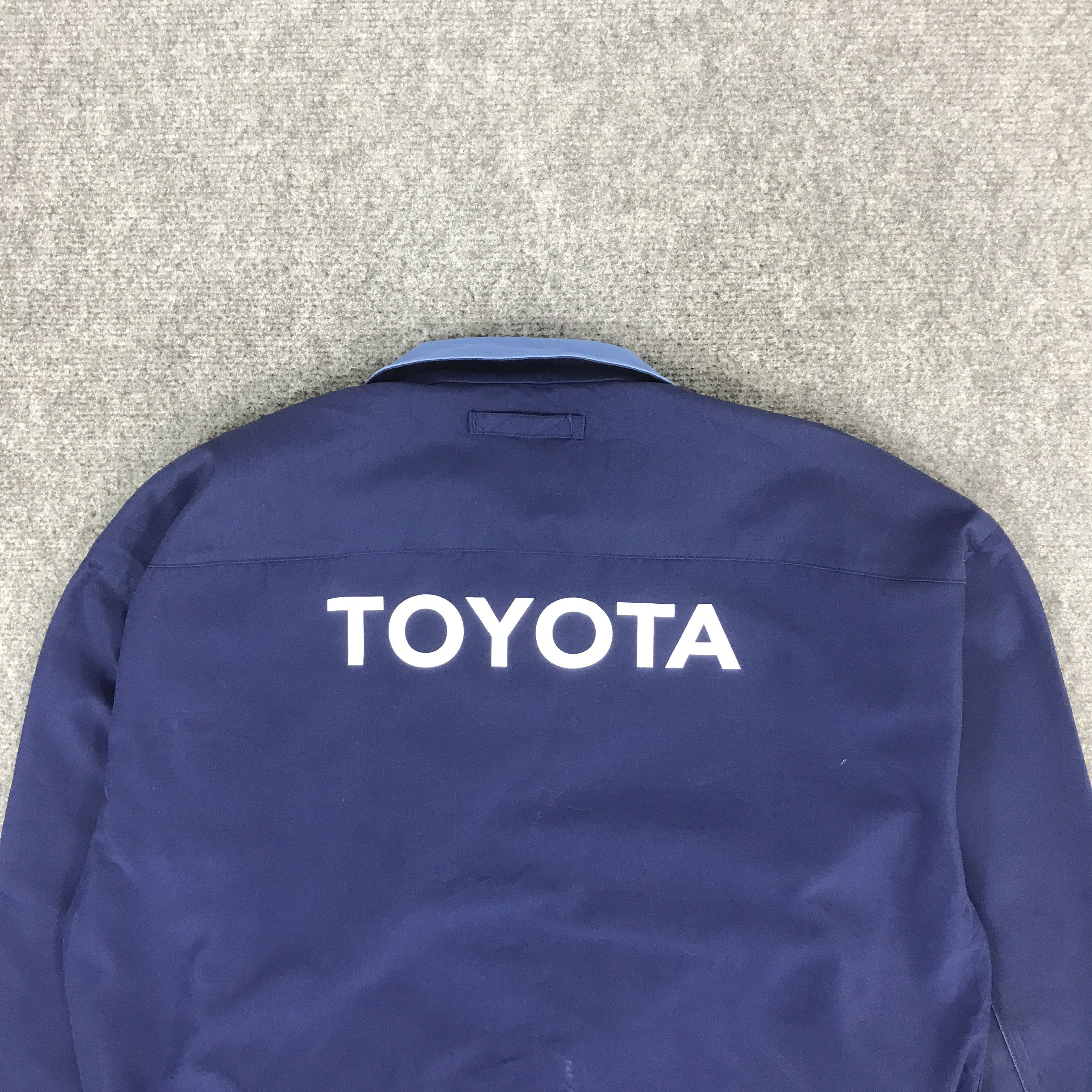 Japanese Brand TOYOTA RACING MOTORSPORT UNIFORM CUSTOM JACKET Size US L / EU 52-54 / 3 - 4 Thumbnail