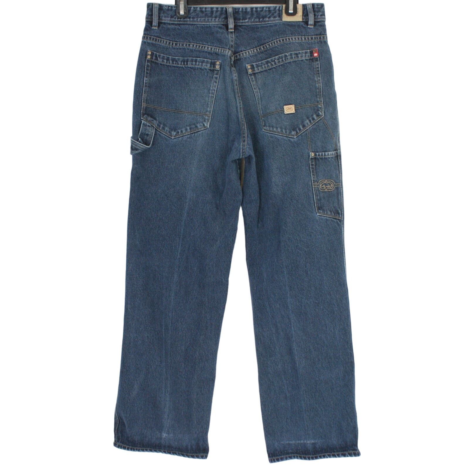 Ecko Unltd. × Vintage Vintage ECKO UNLTD Baggy Carpenter Jeans 34 Wide Leg Skater Size US 34 / EU 50 - 1 Thumbnail