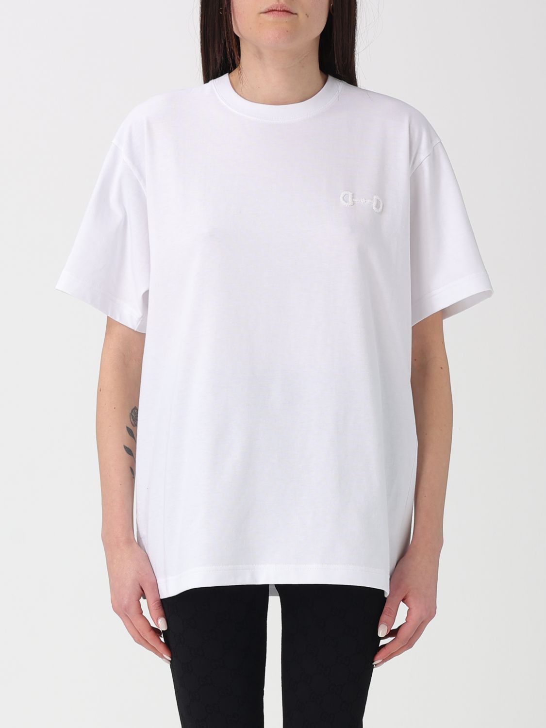 Gucci Gucci T-Shirt Woman White Size XS / US 0-2 / IT 36-38 - 1 Thumbnail