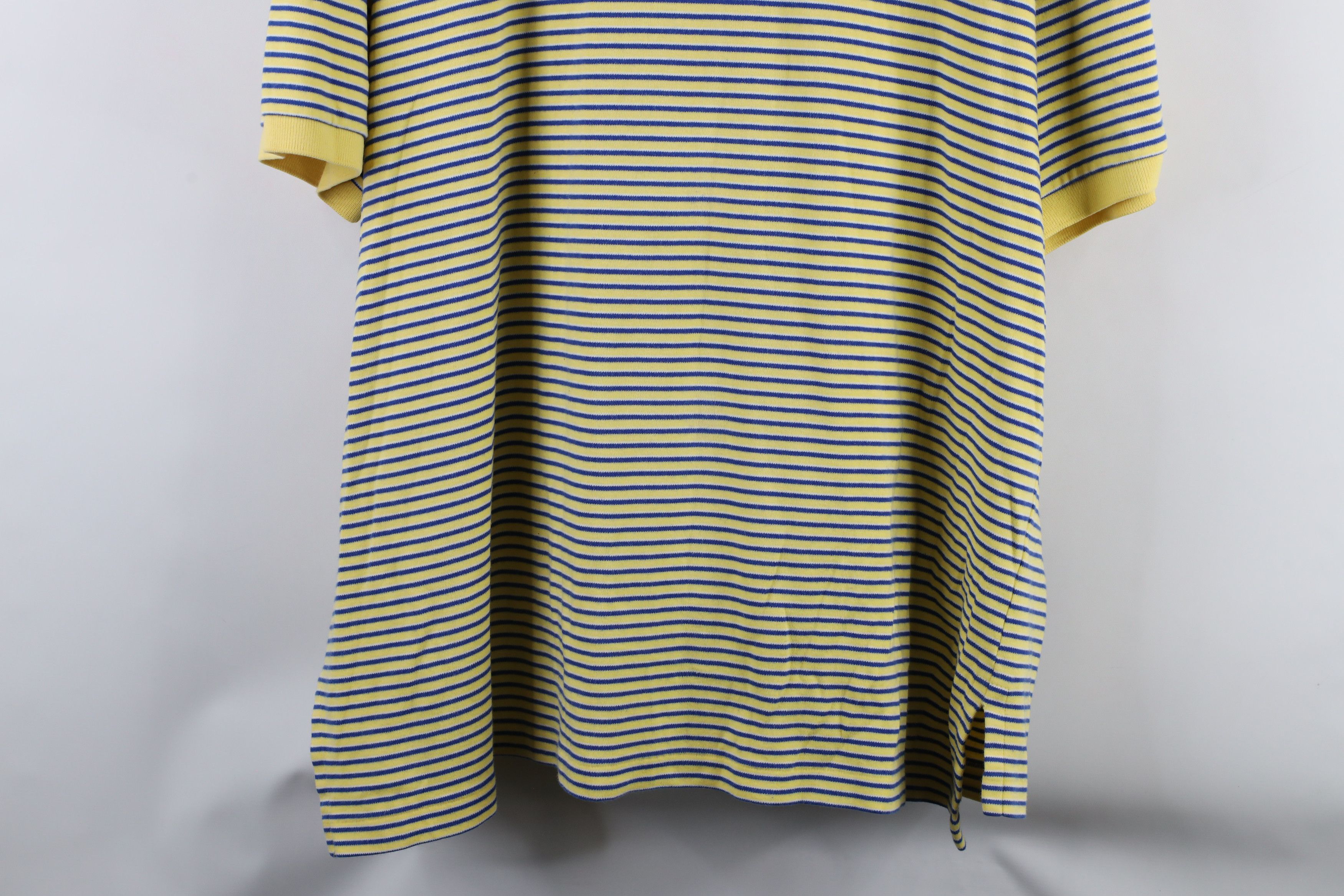 Ralph Lauren × Vintage Vintage 90s Ralph Lauren Touch Striped Collared Golf Polo Size US XXL / EU 58 / 5 - 9 Thumbnail