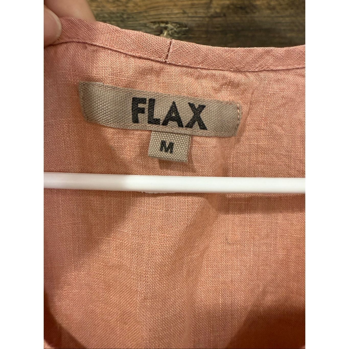 FLAX Flax linen sleeveless dusty pink sz Medium Size M / US 6-8 / IT 42-44 - 4 Thumbnail