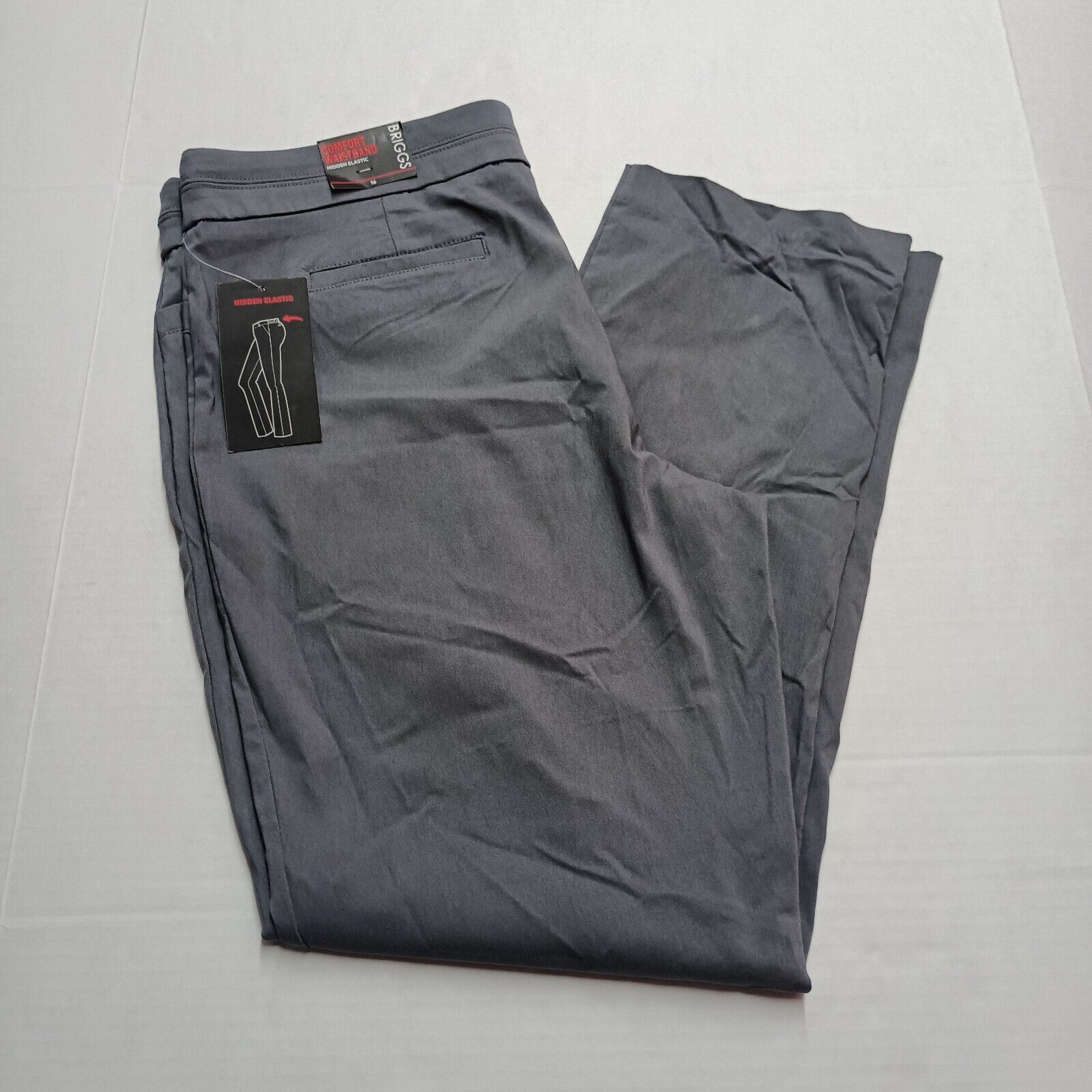Briggs & Riley Briggs New York Women's Split Waist Pants Size 16 Gray Size 38" / US 16 / IT 52 - 1 Thumbnail