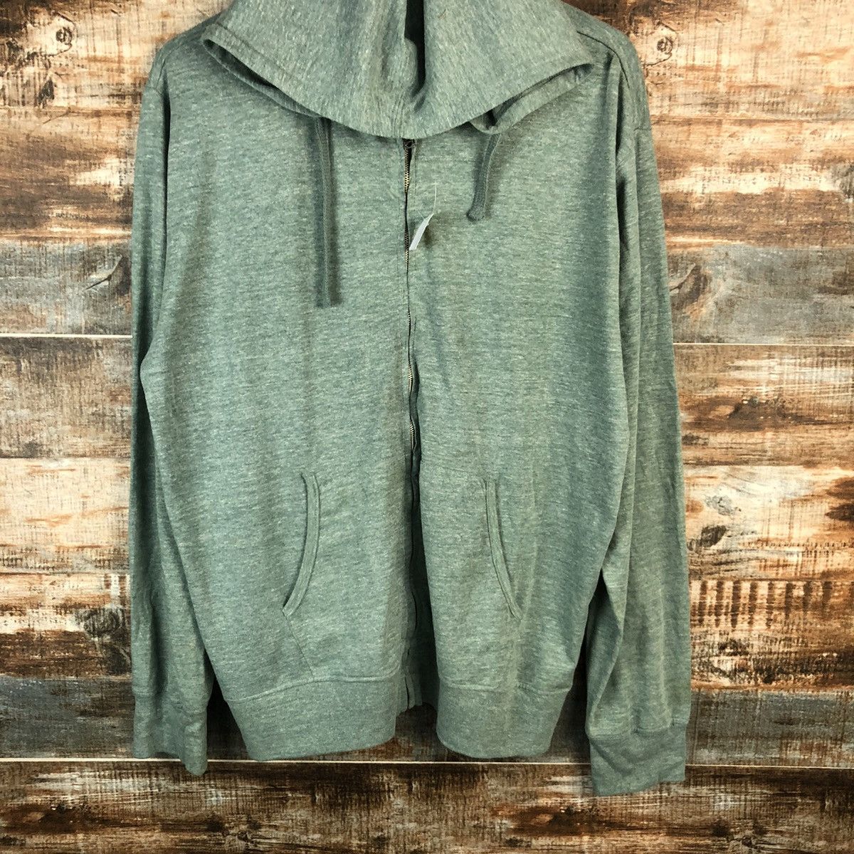 Global Work Global Work vintage Green Hoodie #A1582 Size US L / EU 52-54 / 3 - 6 Thumbnail