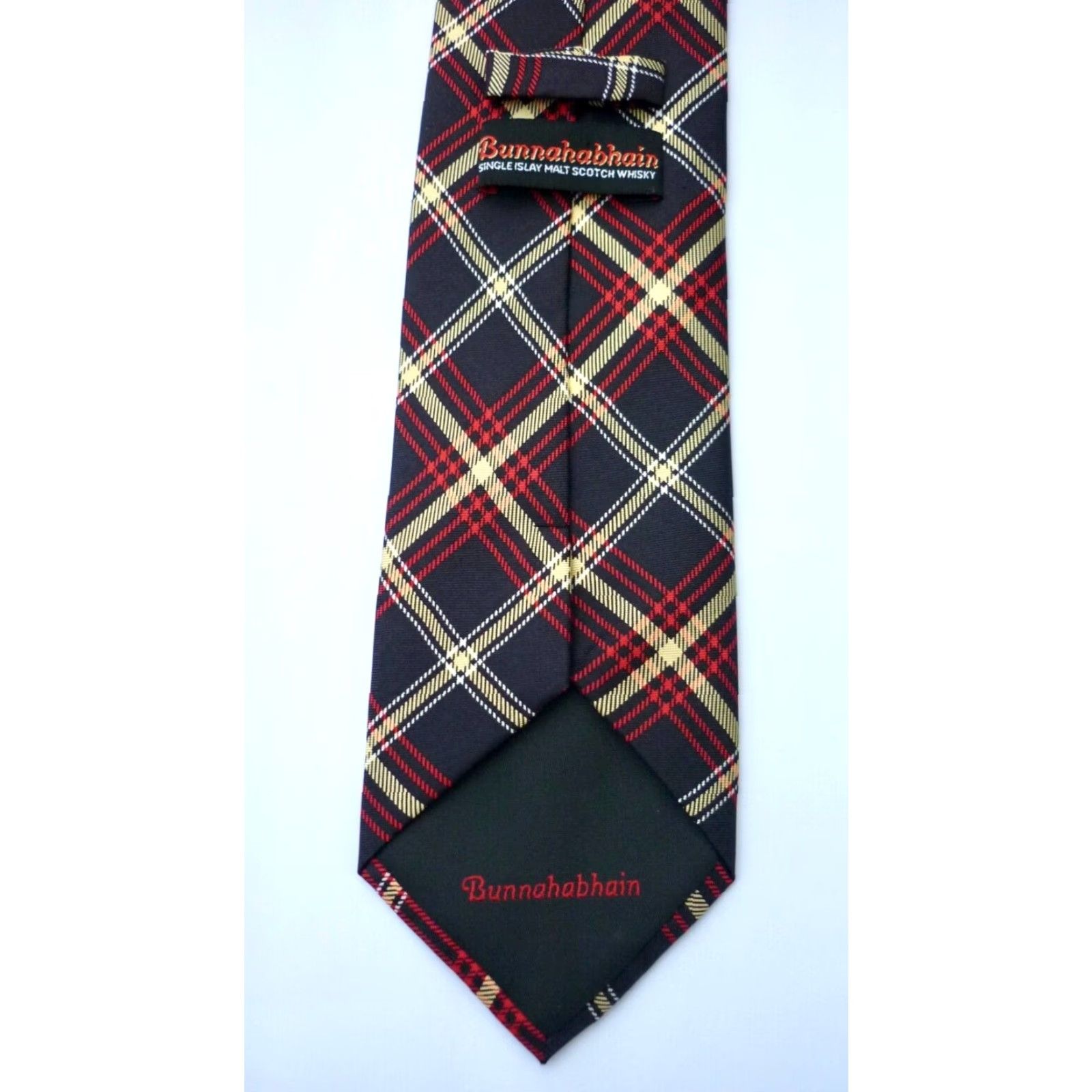 Vintage Men's Bunnahabhain Silk Tie Tartan Hand Made Single Islay Malt Scotch Whisky Shirt/Neckwear? Size ONE SIZE - 5 Thumbnail