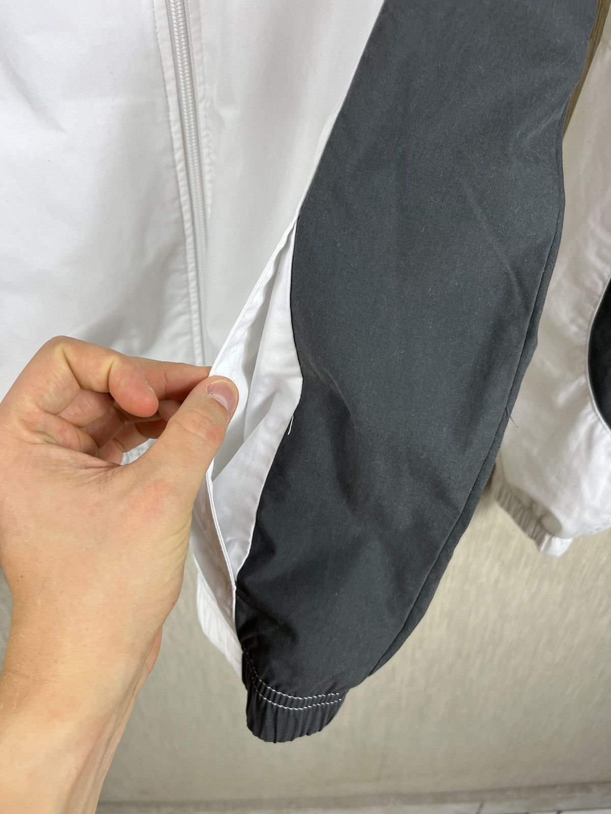 Nike × Vintage Vintage Nike athletic dept y2k nylon windbreaker jacket Size US L / EU 52-54 / 3 - 13 Thumbnail
