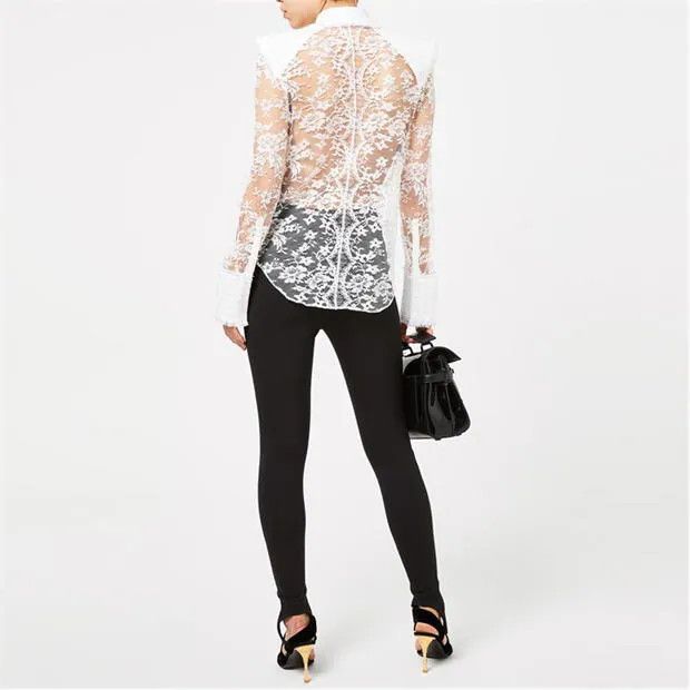 Balmain o1g2r1mq0924 Pants in Noir Size 27" / US 4 / IT 40 - 5 Thumbnail