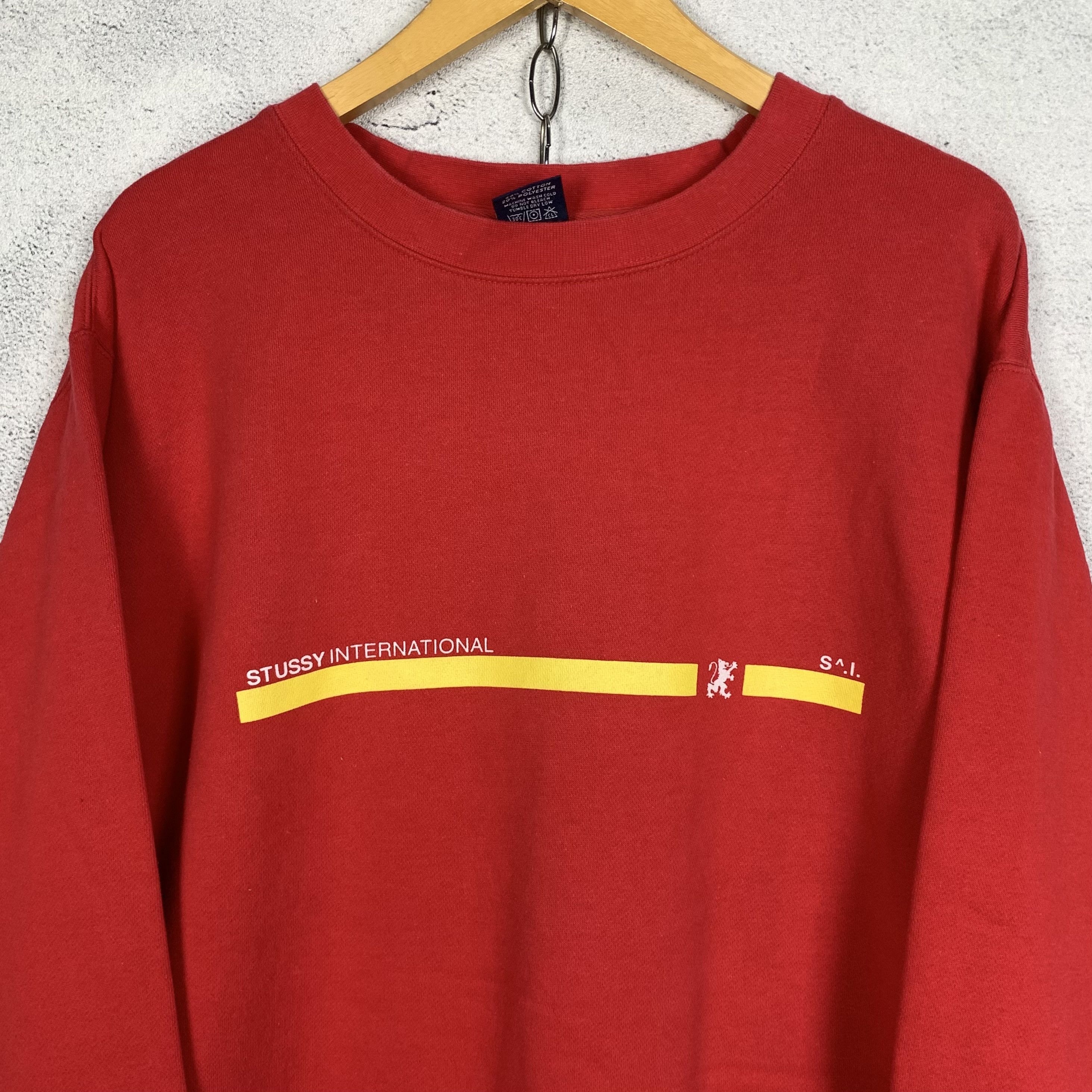 Stussy Vintage Stussy International Sweatshirt Crewneck Size US L / EU 52-54 / 3 - 1 Thumbnail