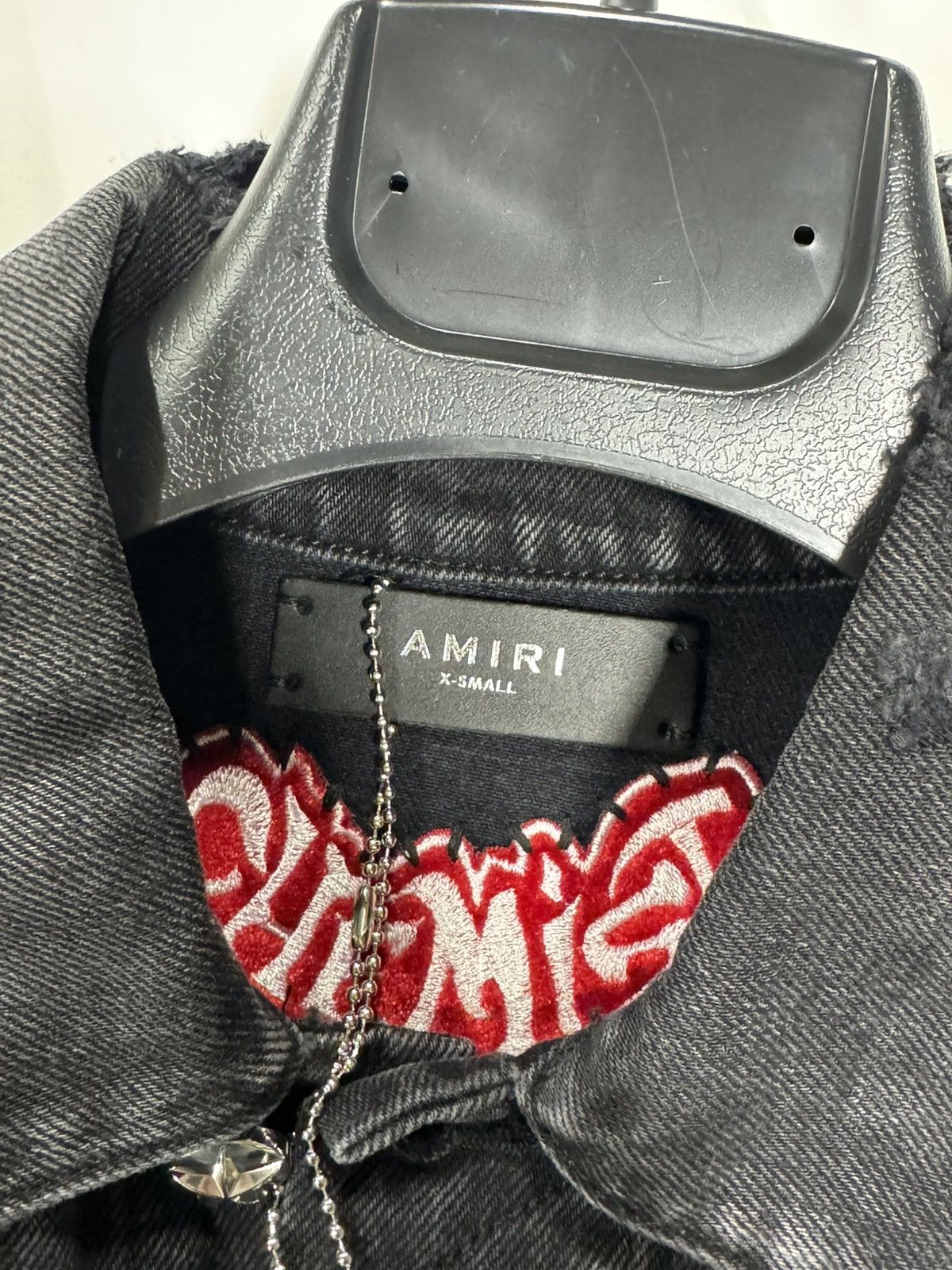 Amiri Amiri Chemist Star Denim Jacket NEW 2600$ Size US XS / EU 42 / 0 - 8 Thumbnail