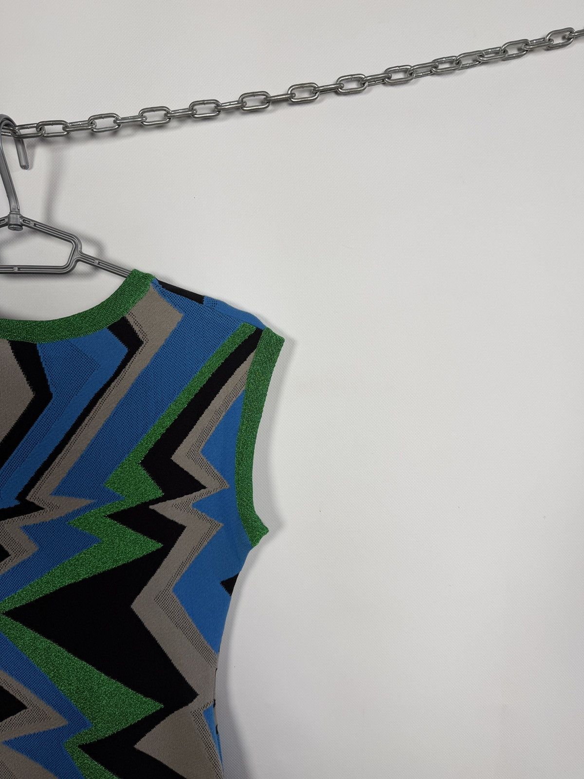 Missoni Missoni Sleeveless Zigzag Bodycon Dress Multicolor Size 38 Size XS / US 0-2 / IT 36-38 - 10 Thumbnail