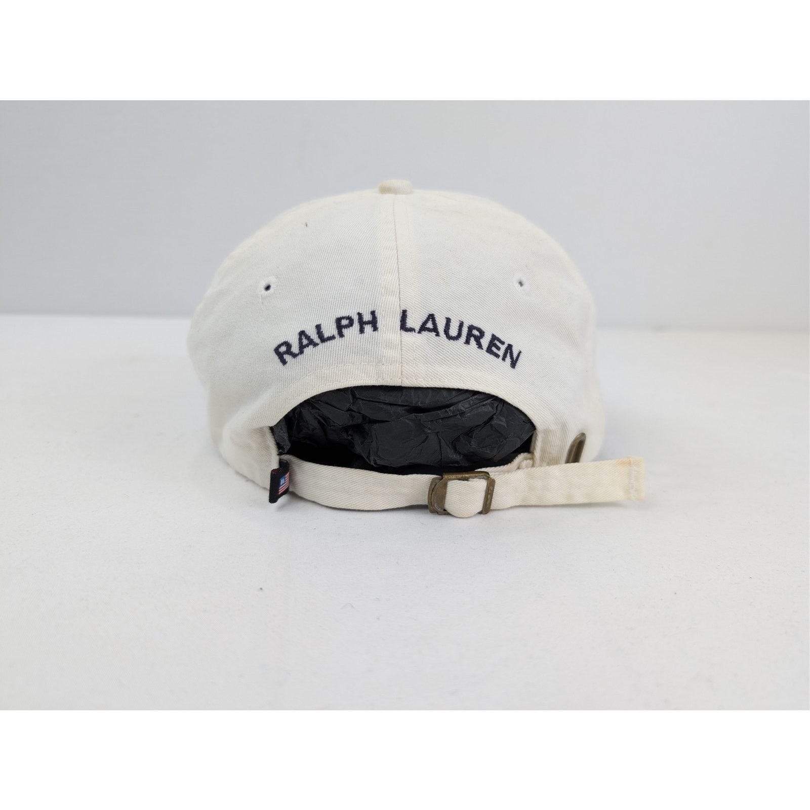 Ralph Lauren o1rshd1 CC20 Size: OS / Polo Jeans Company Cap / Hat White Size ONE SIZE - 5 Thumbnail