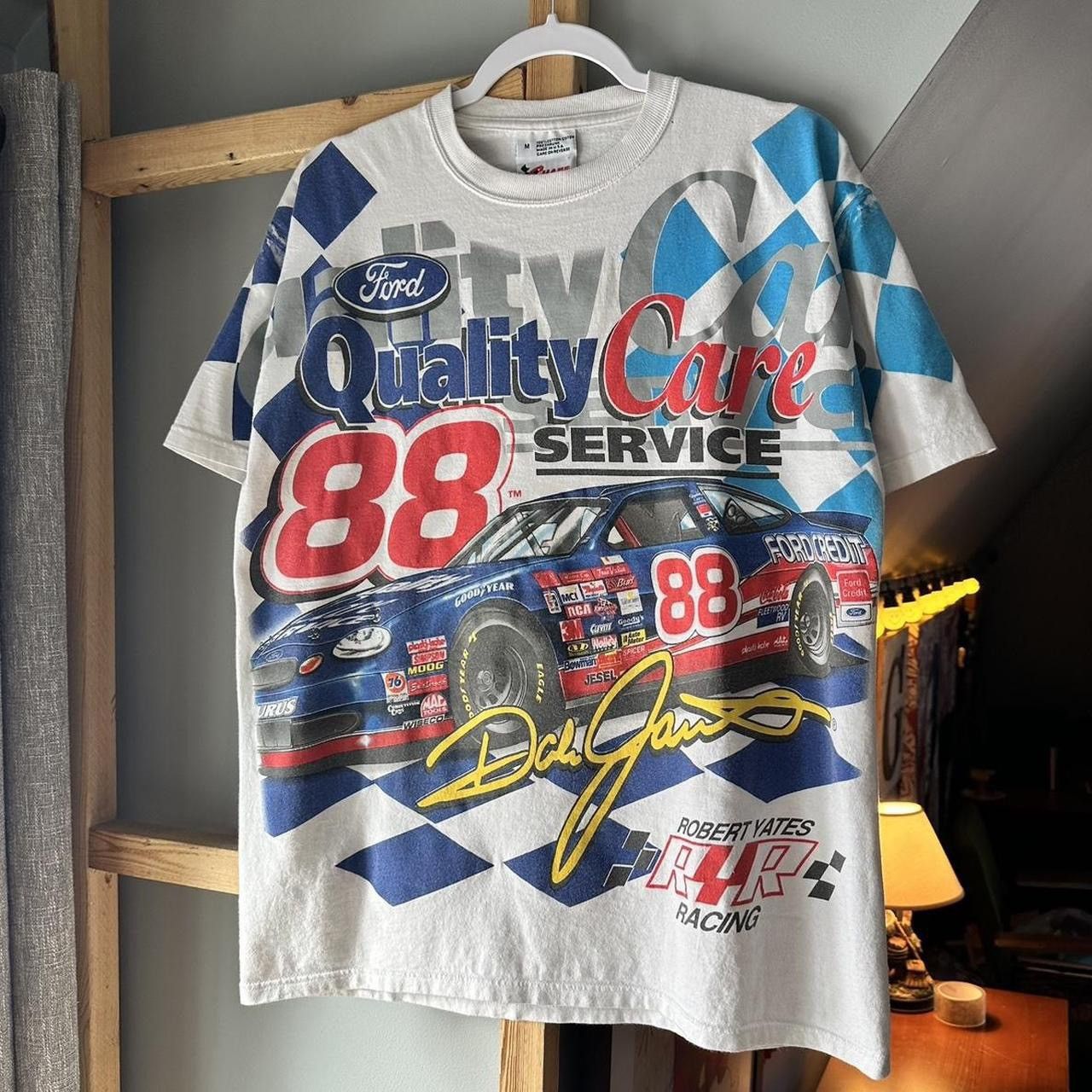 image of Nascar Aop Tee in White, Men's (Size Medium)